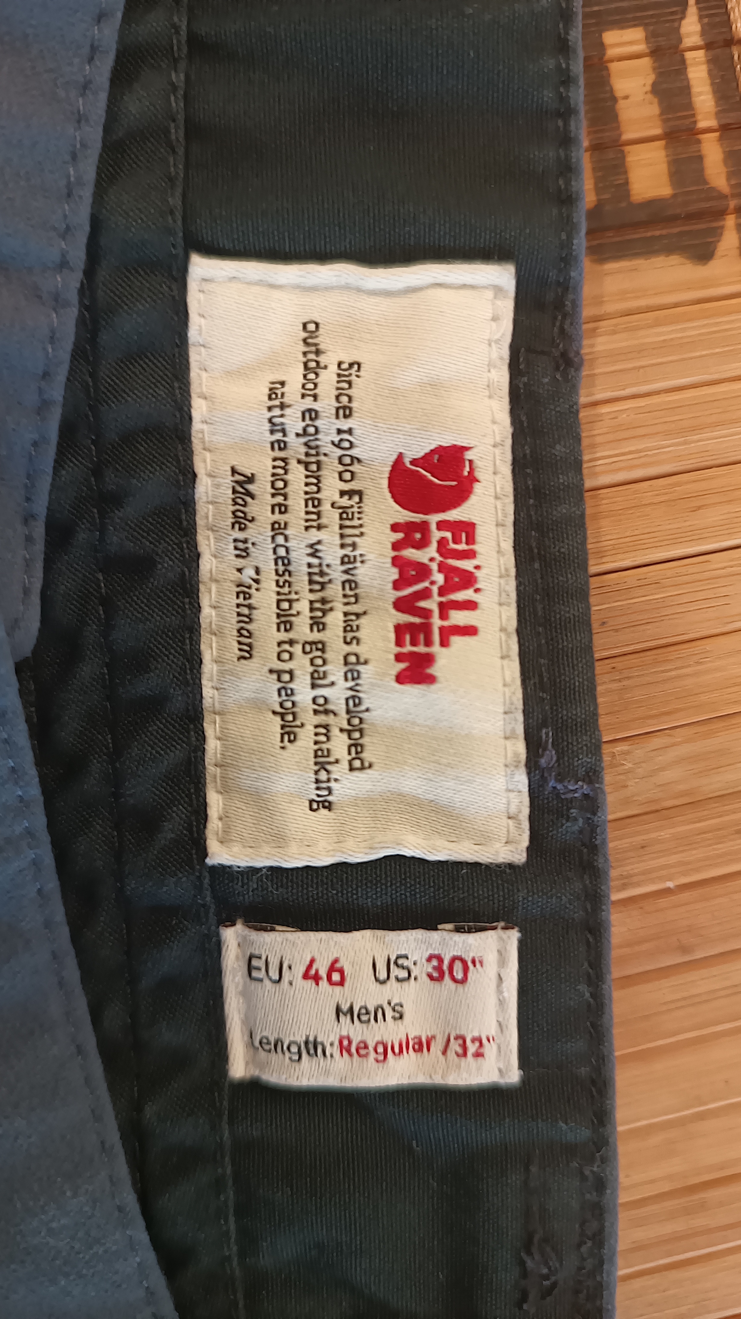 Fjallraven Keb Trousers - US 30 Regular - LIKE NEW - photo 3