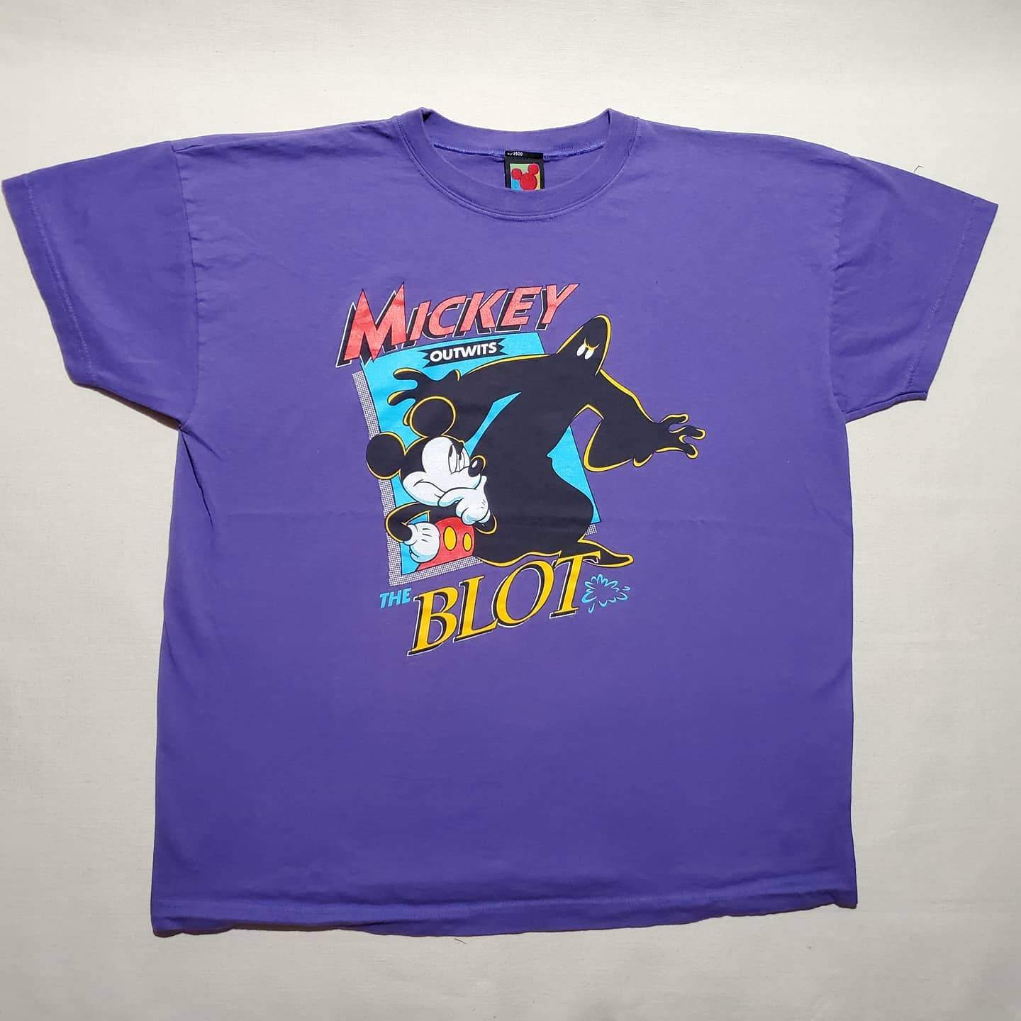 Vintage 1990s Mickey Outwits The Blot Comic T-Shirt