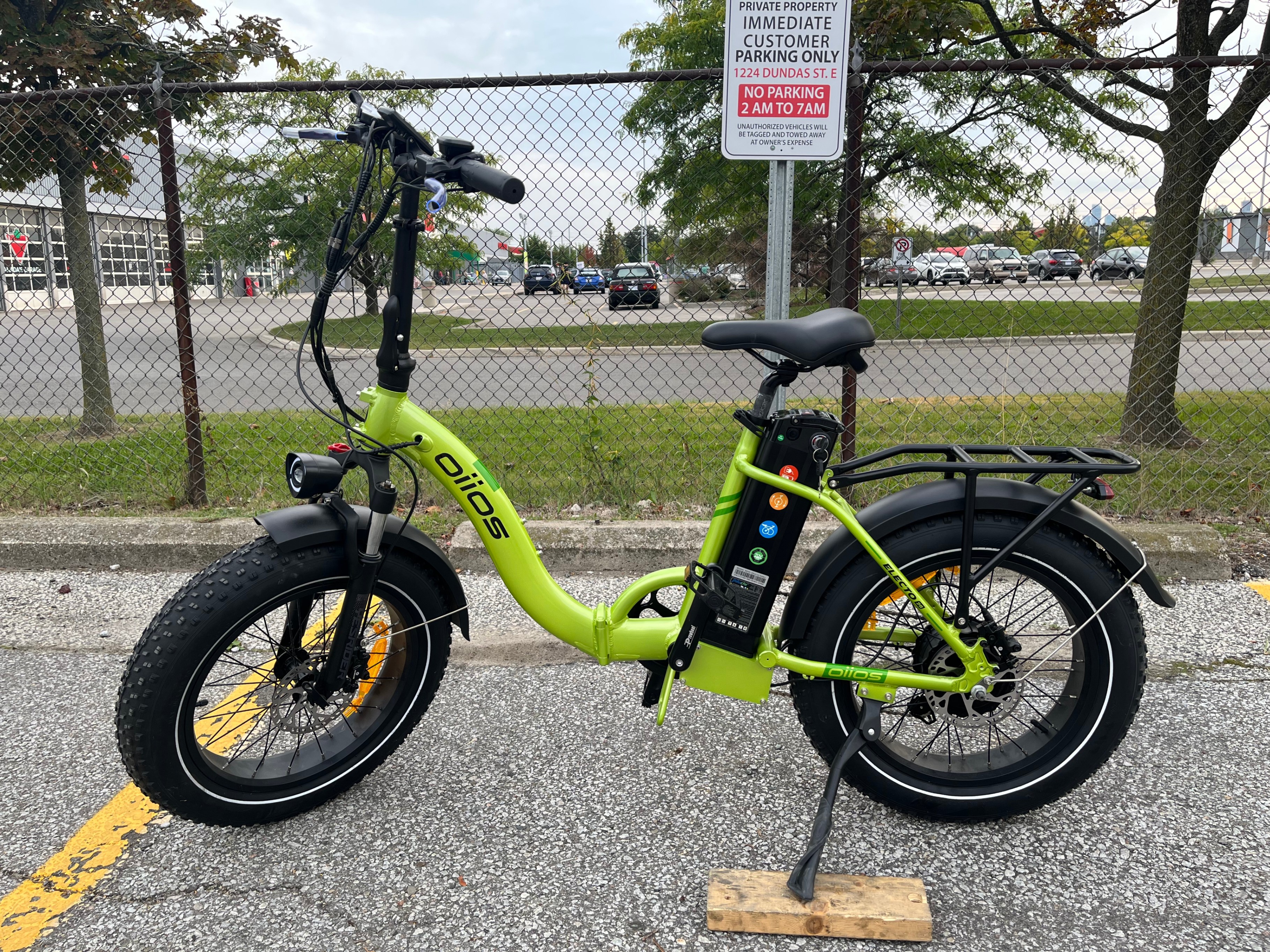 Oiios Electo Foldable Fat Tire E-Bike–Full Warranty