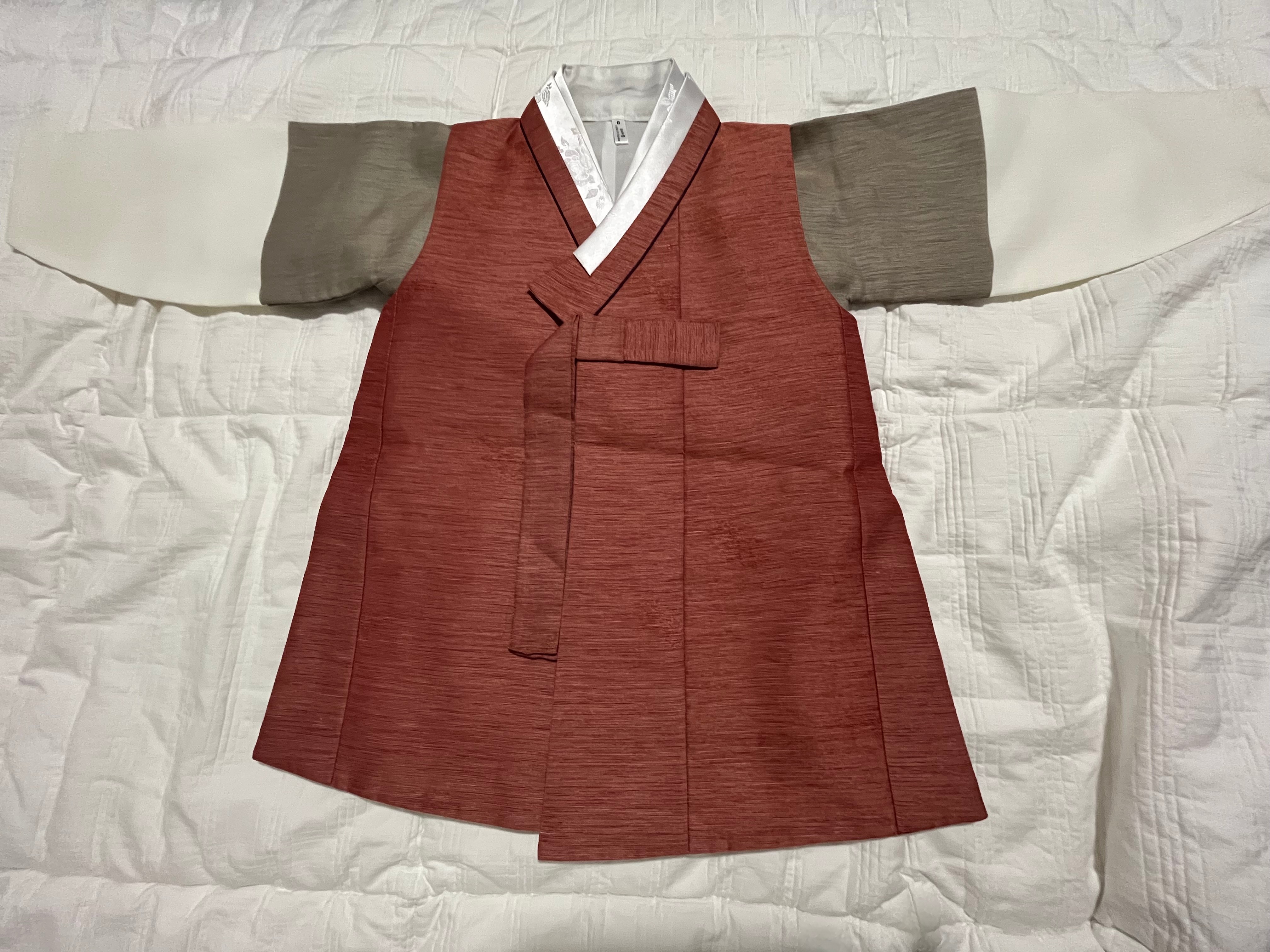 Kids Hanbok Set Size 6 for Boys (Made in Korea) - photo 3