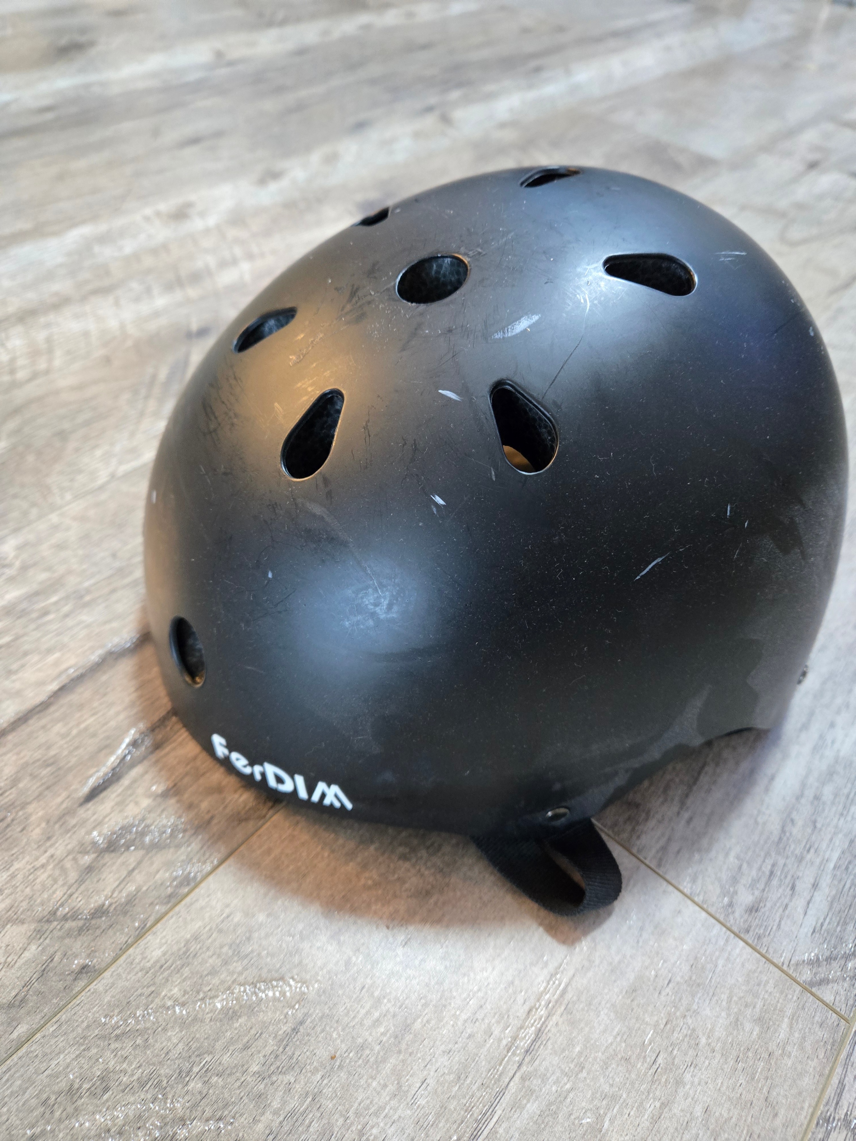 FerDIM Black Multi-Sport Helmet