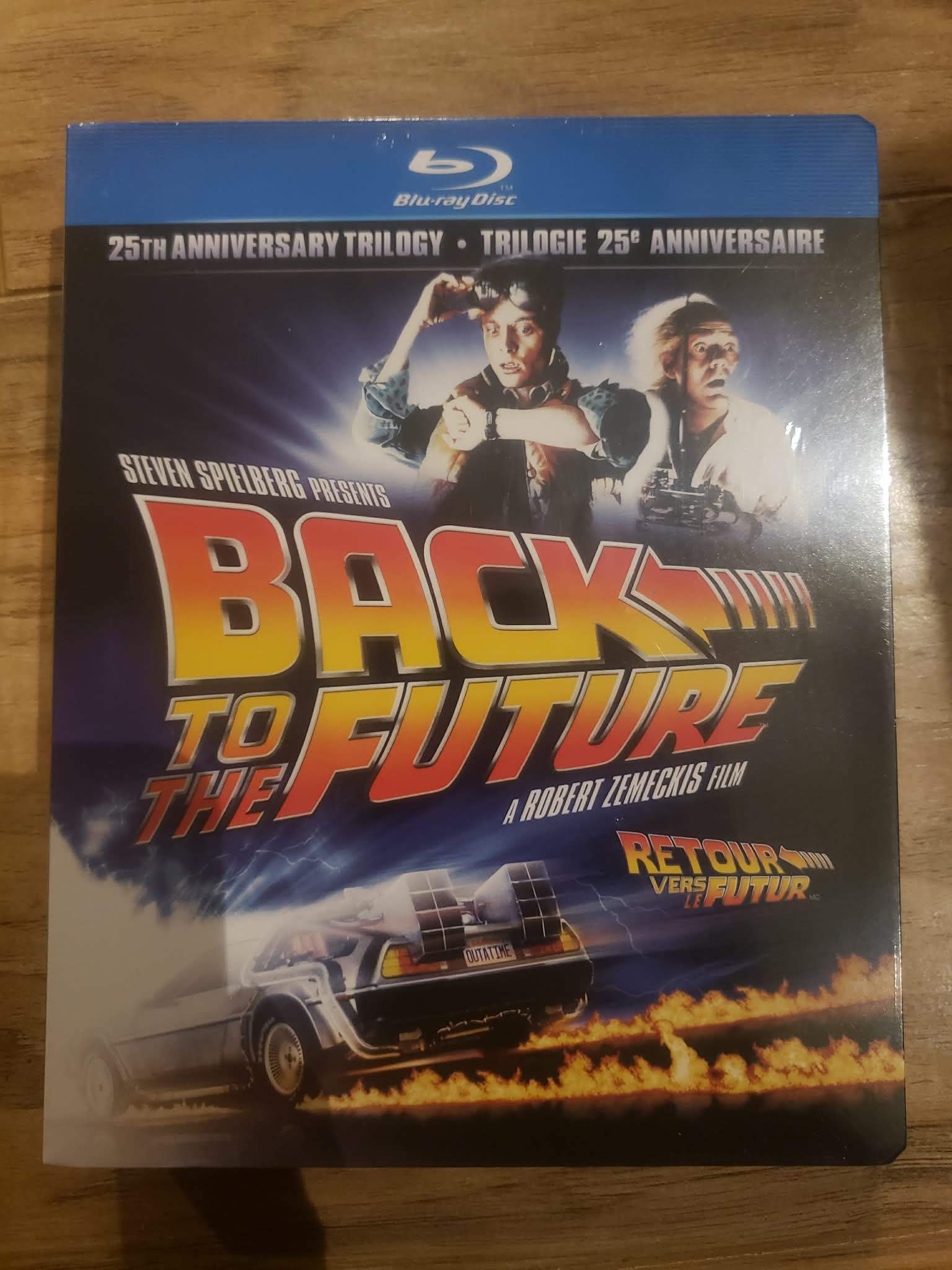 Back to the future Trilogy Blu ray bluray