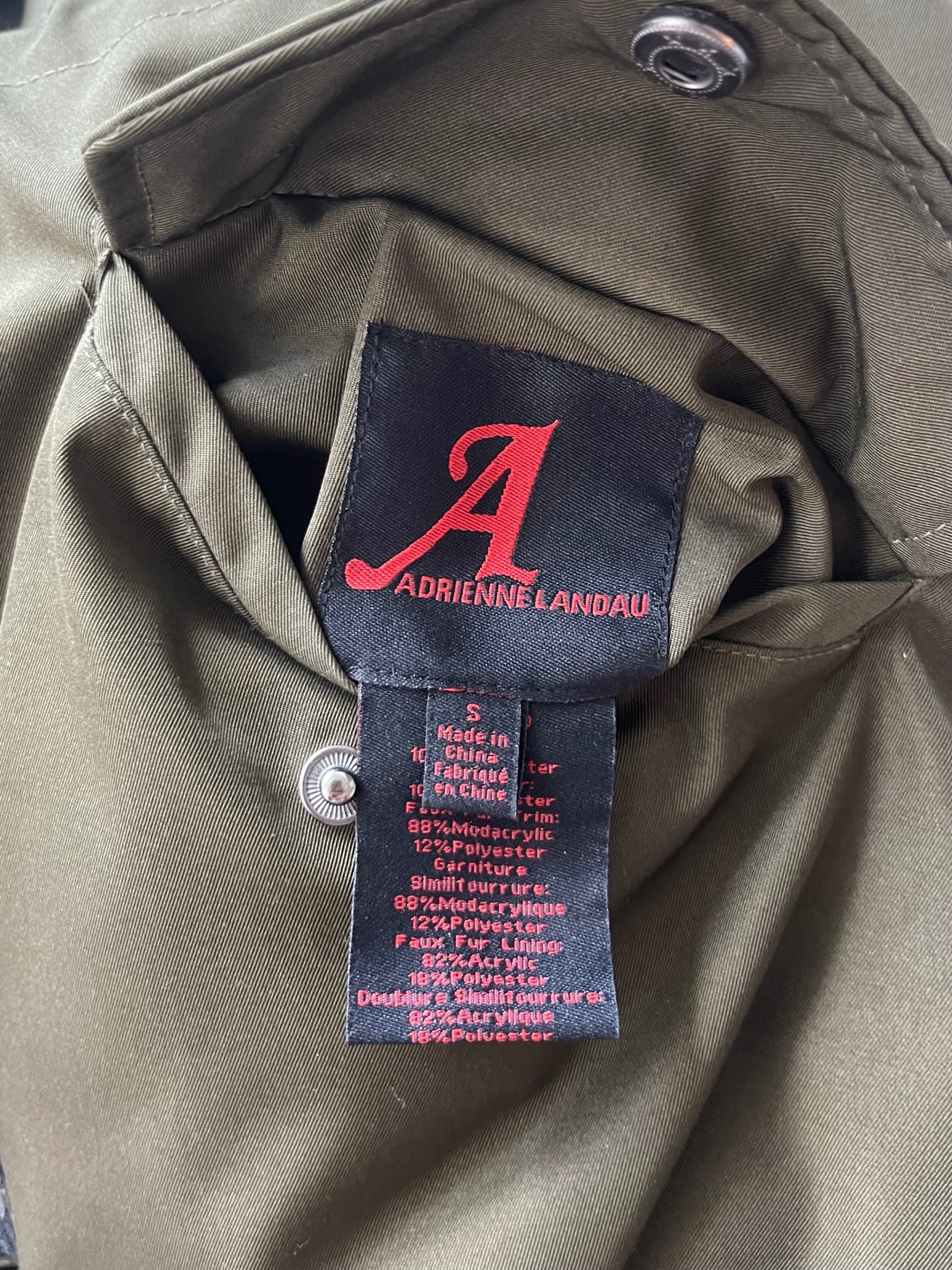 Adrienne Landau Reversible Faux-Fur Parka (Small) - photo 5