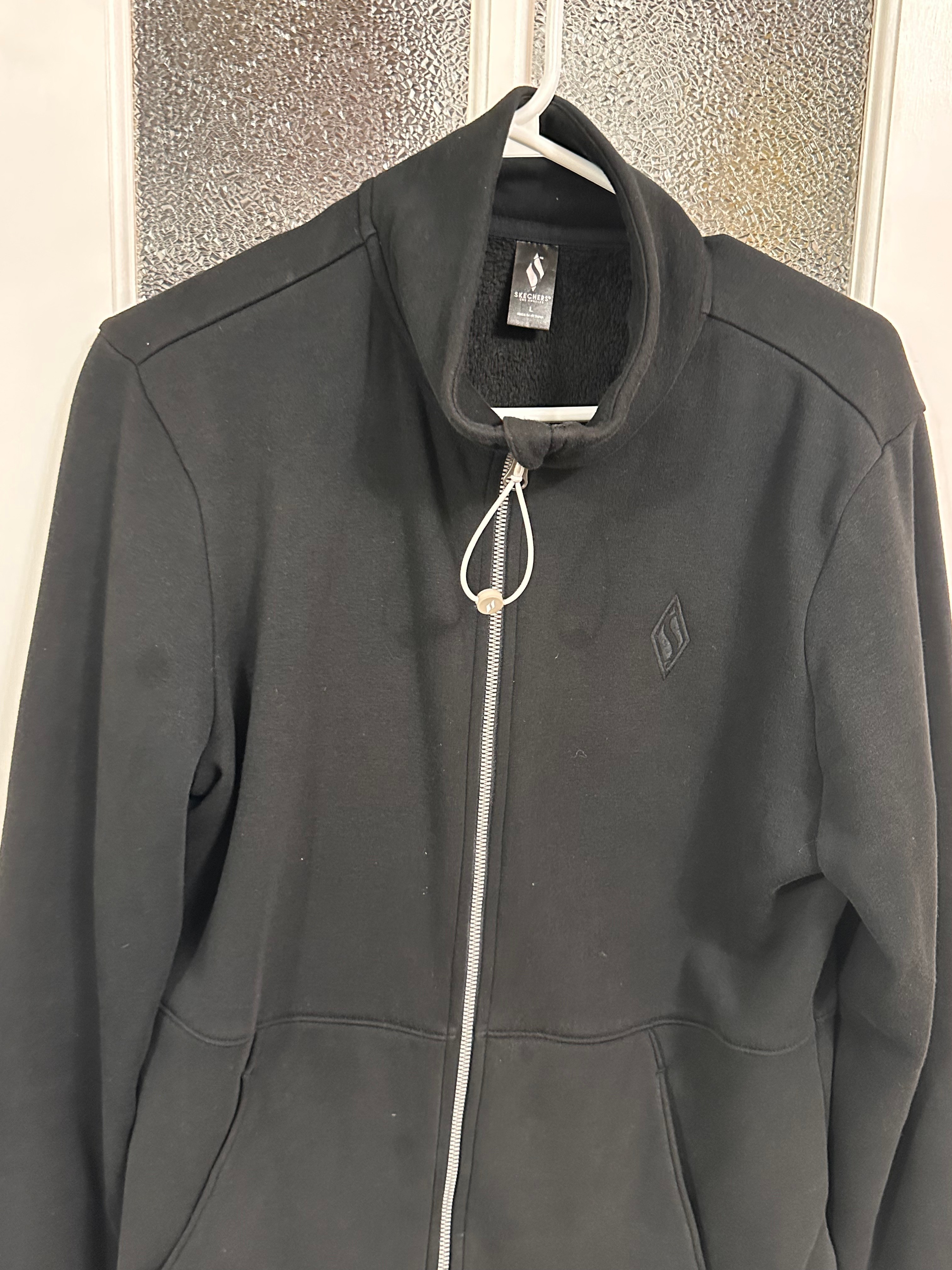 Skechers Women's Full-Zip Fleece Mock Neck Jacket • Size Large - photo 2
