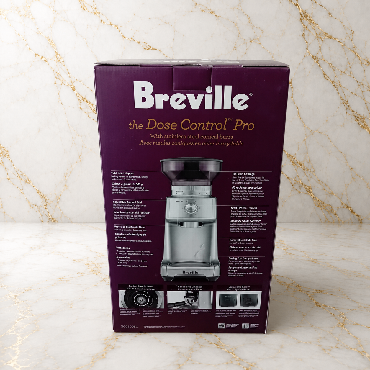 Retail Price $270 | SEALED UNOPENED Breville PRO Coffee Grinder - photo 2