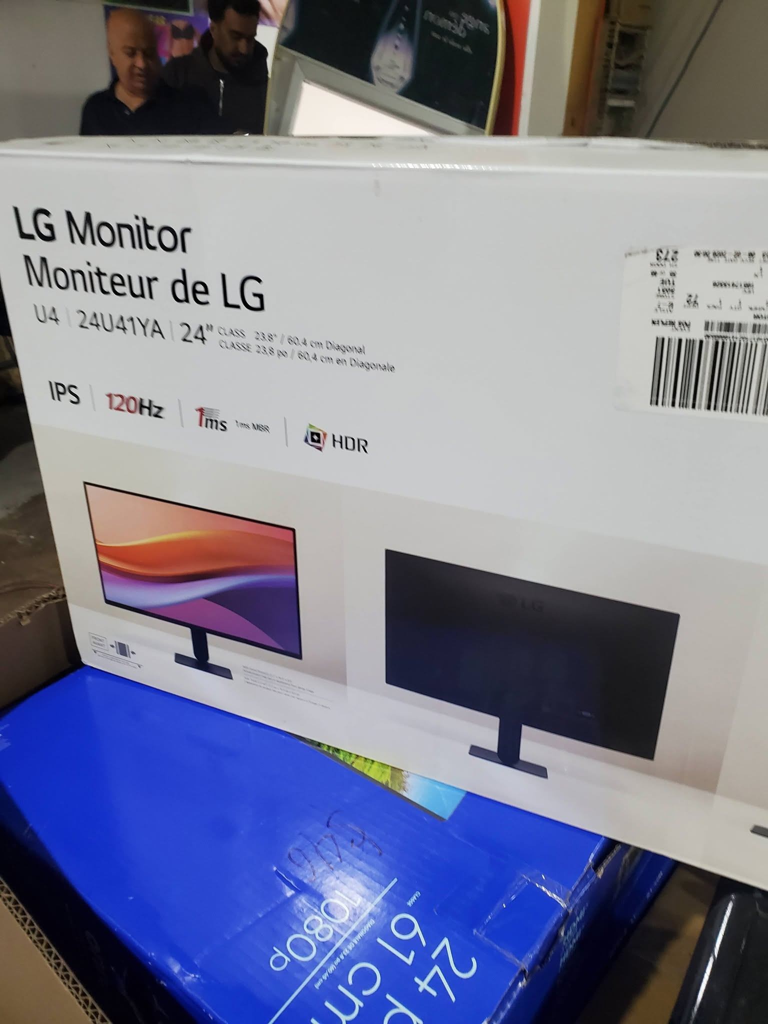 LG 24U41YA‑B – 23.8" Full HD 120Hz IPS Monitor 🖤🖥️ Brand New • - photo 2
