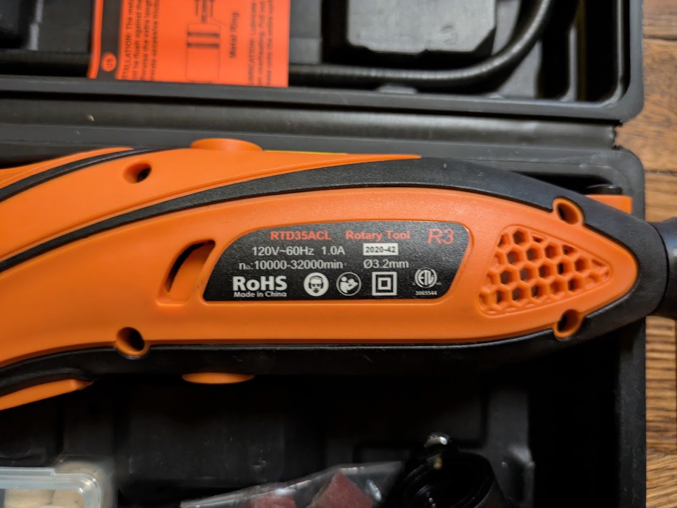 NEW TACKLIFE Rotary Tool Kit  RTD35ACL - photo 4