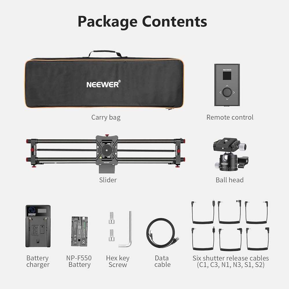 NEEWER VS-80CC Camera Slider — 80 cm - photo 5