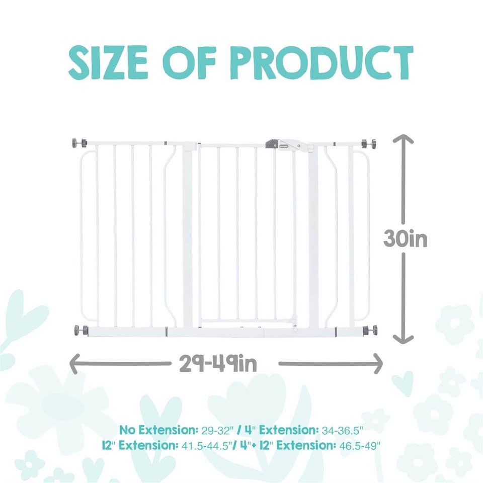 Regalo Easy Step 49-Inch Extra Wide Baby Gate (New) - photo 2