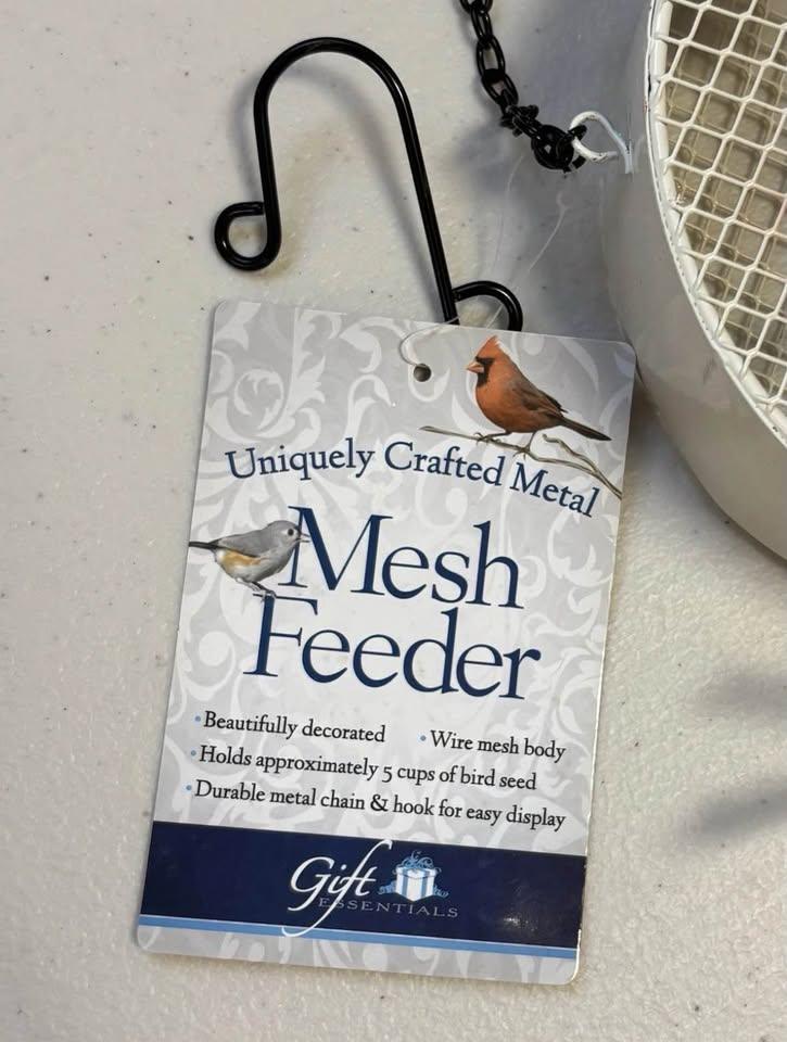 Gift Essentials Snowman Mesh Bird Feeder - photo 4