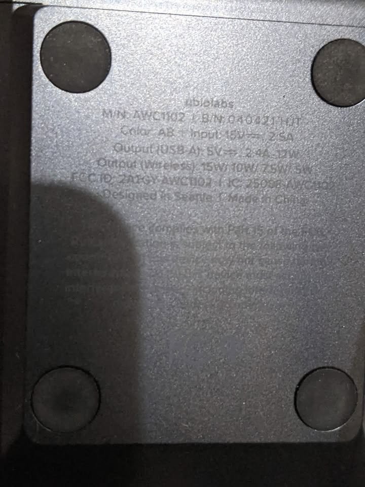 UBIO LABS 15W/10W WIRELESS CHARGER, $10 each - photo 3