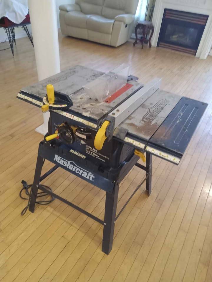 Mastercraft table saw - photo 5