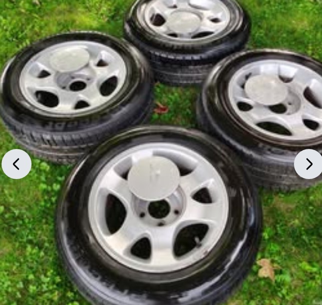 Set of 15" Wheels & Precept Touring P205/65R15 All-Season Tires - photo 4