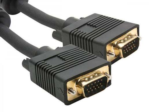 SVGA Ferrite Shielded Cable Male to Male 6'