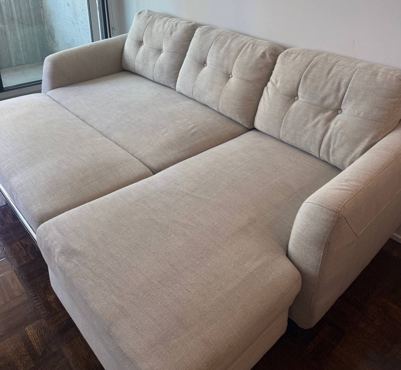 Light Beige Sofa - photo 2