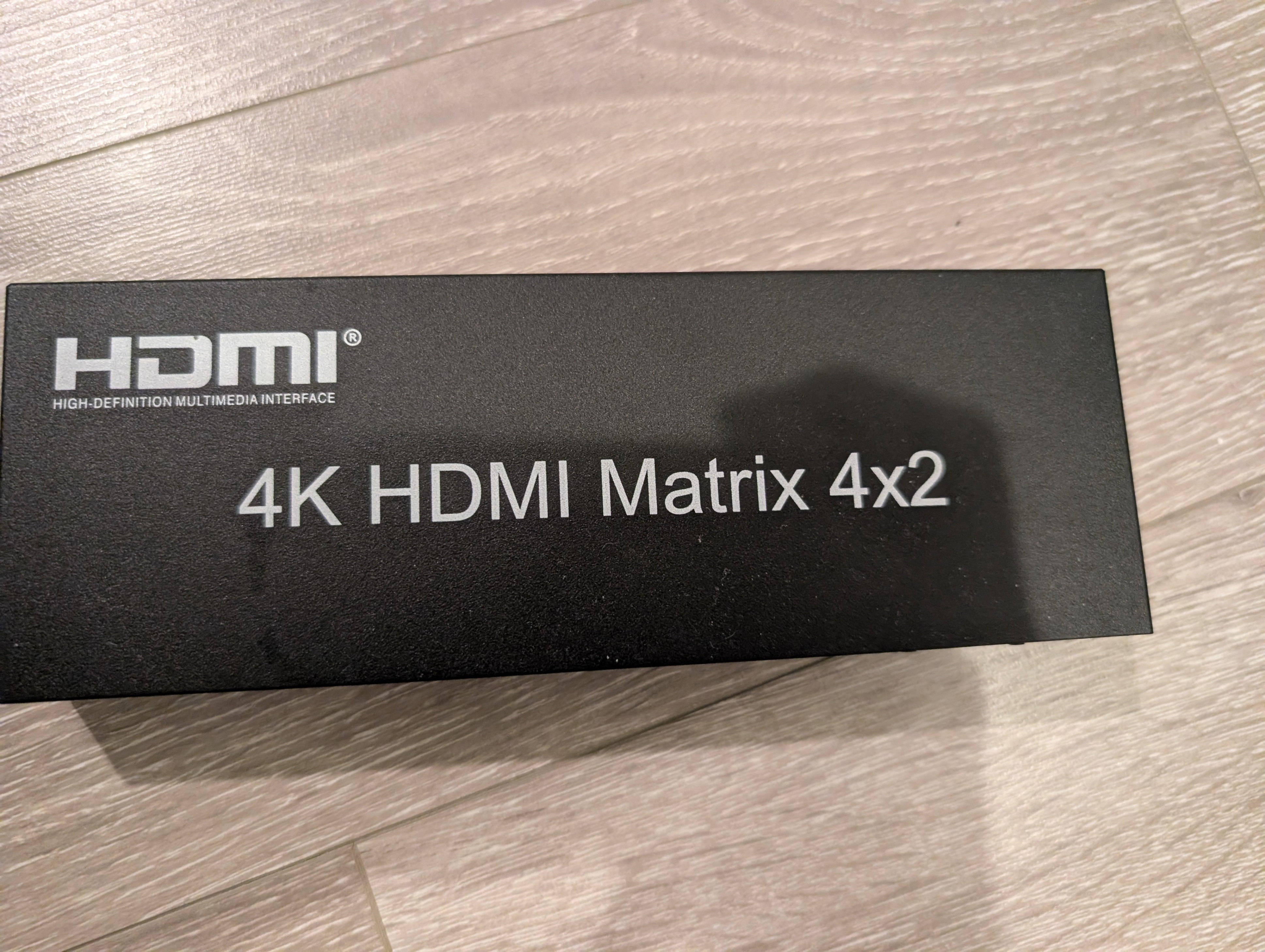 4K HDMI Matrix 4x2 – Moving Sale
