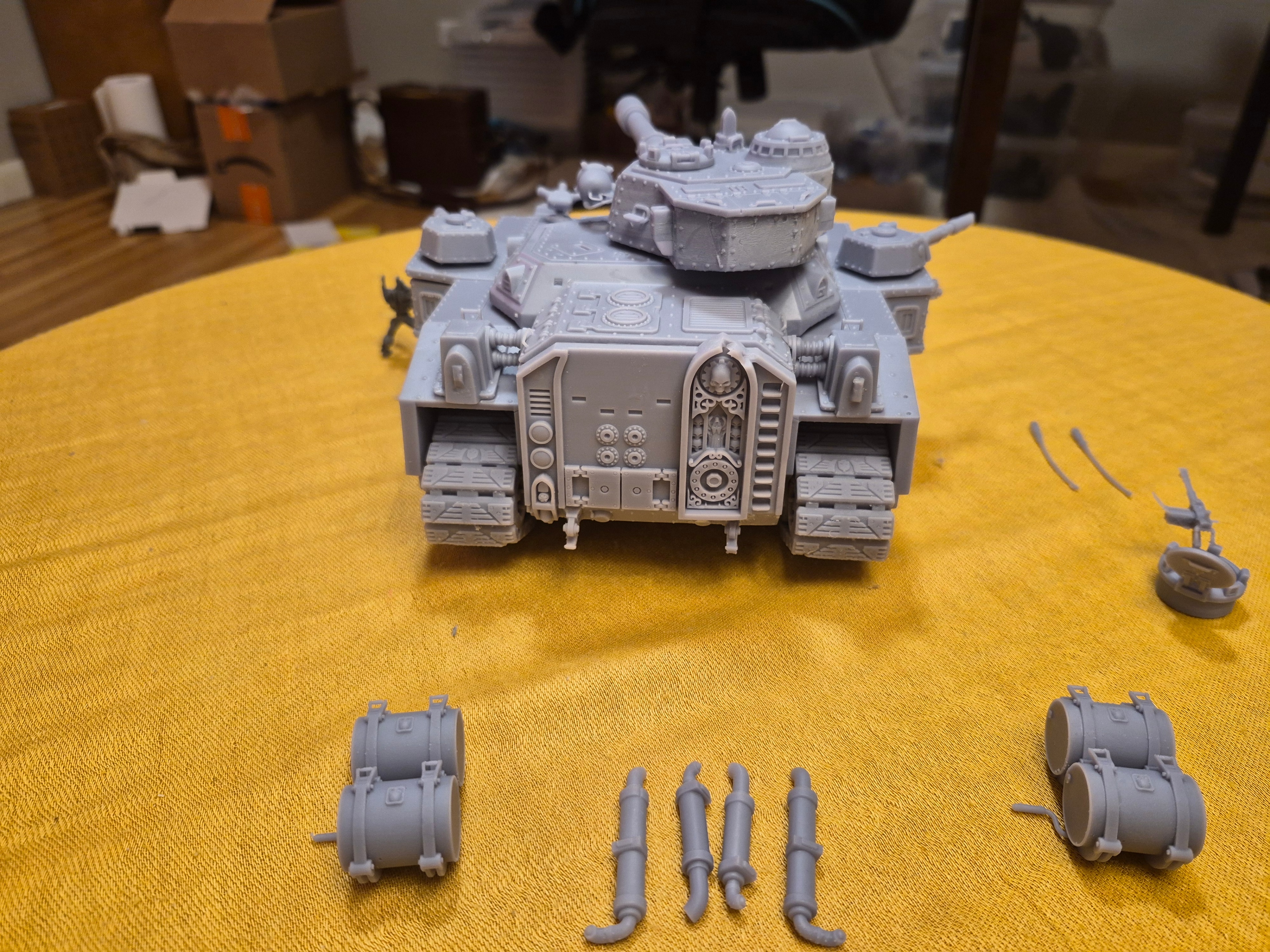 Wh-40K Compatible "b-blade"-style proxy tank - photo 4