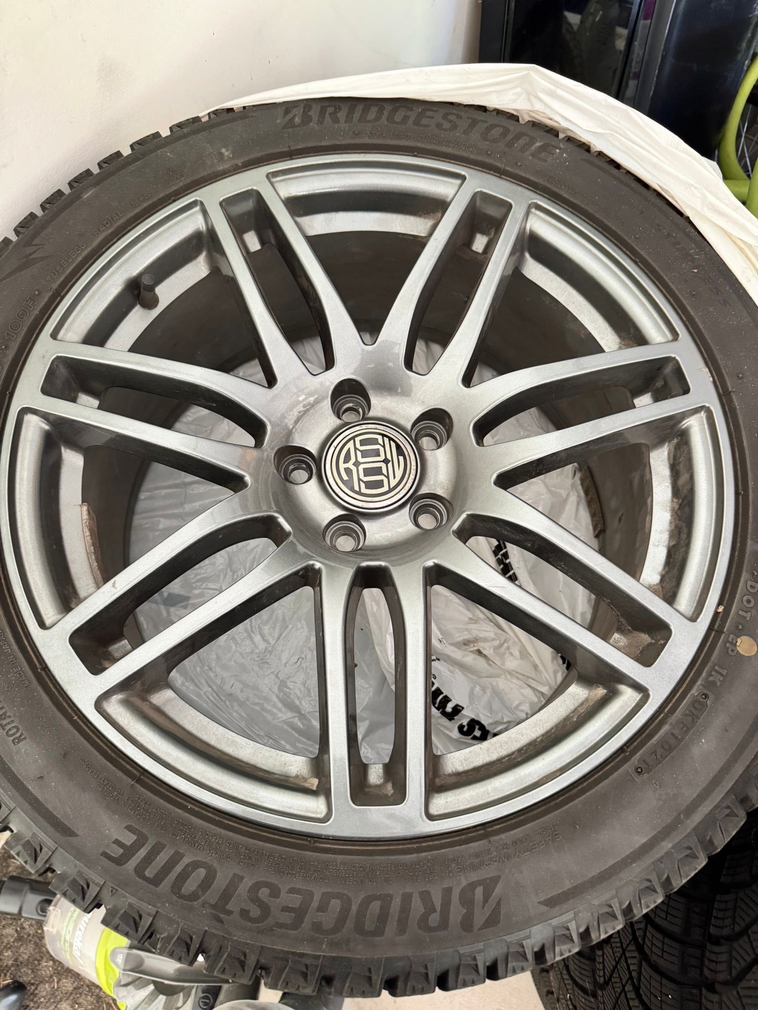 Bridgestone Ice Zero 235/60 R18 Tires with Rims - photo 4