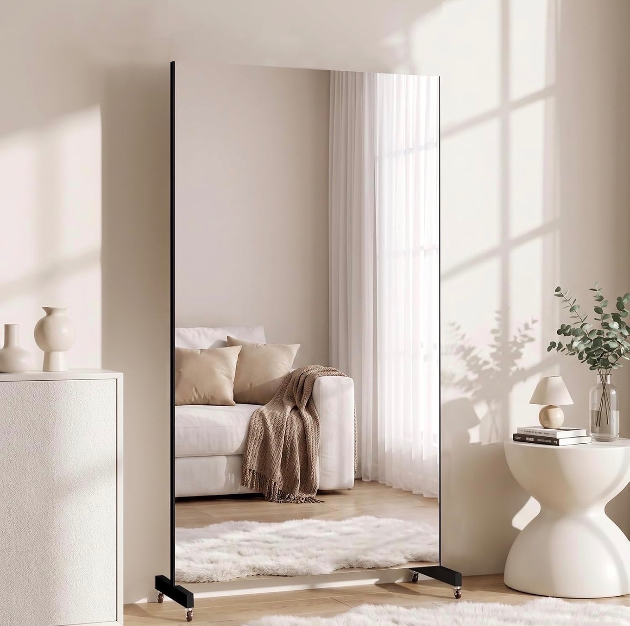 NEW: NanoMirror Non-Glass Ultra-Light 67x40" Unbreakable 360° - photo 3