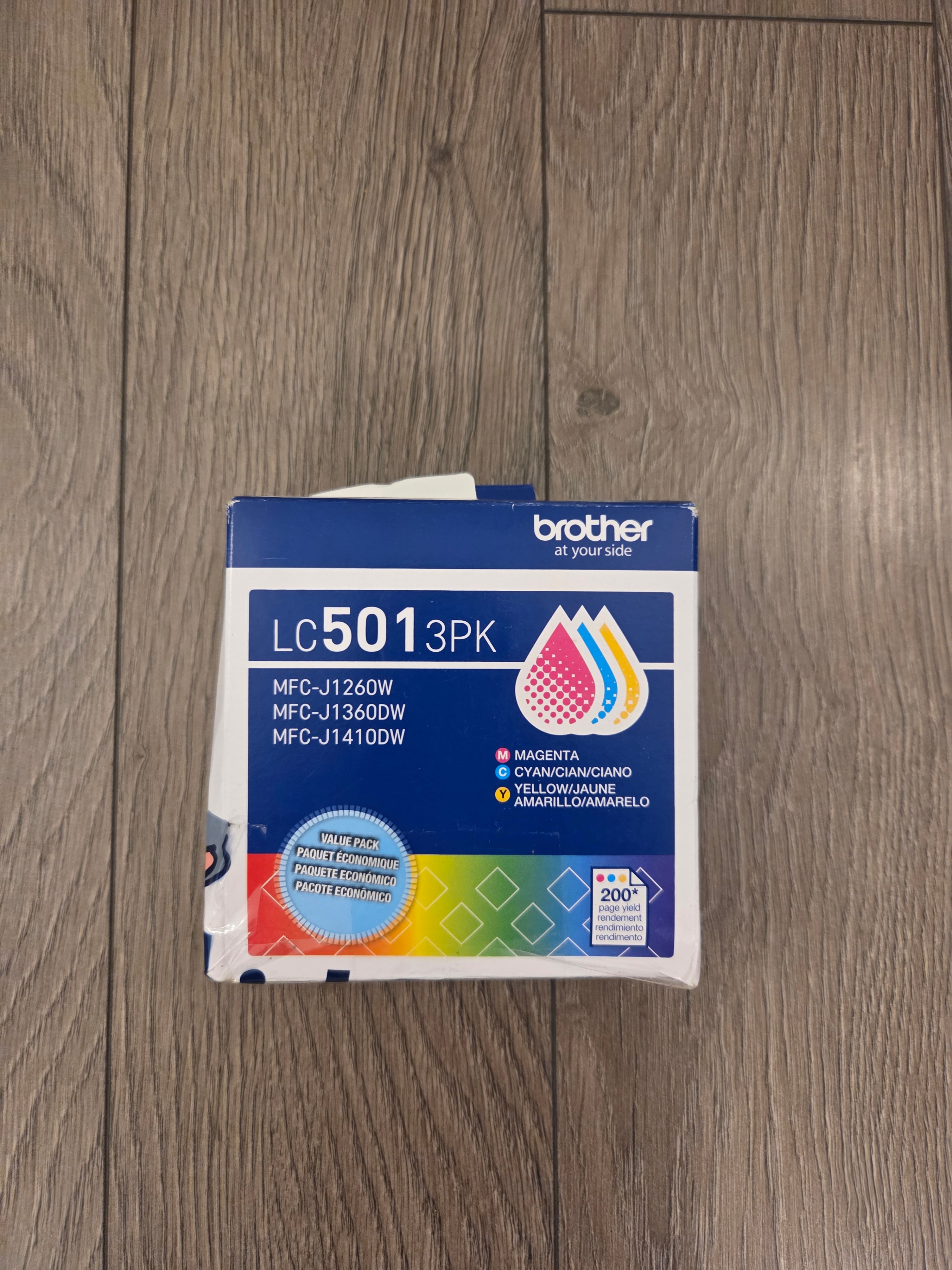 Brother Genuine LC5013PKS Color Ink Set
