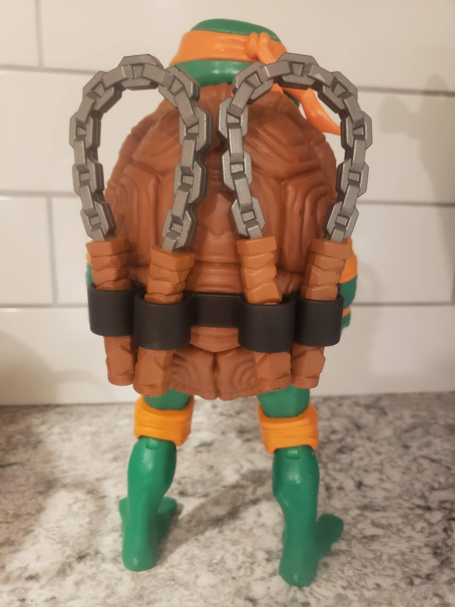 TMNT Michaelangelo 12 Inch Teenage Mutant Ninja Turtles Figure - photo 2