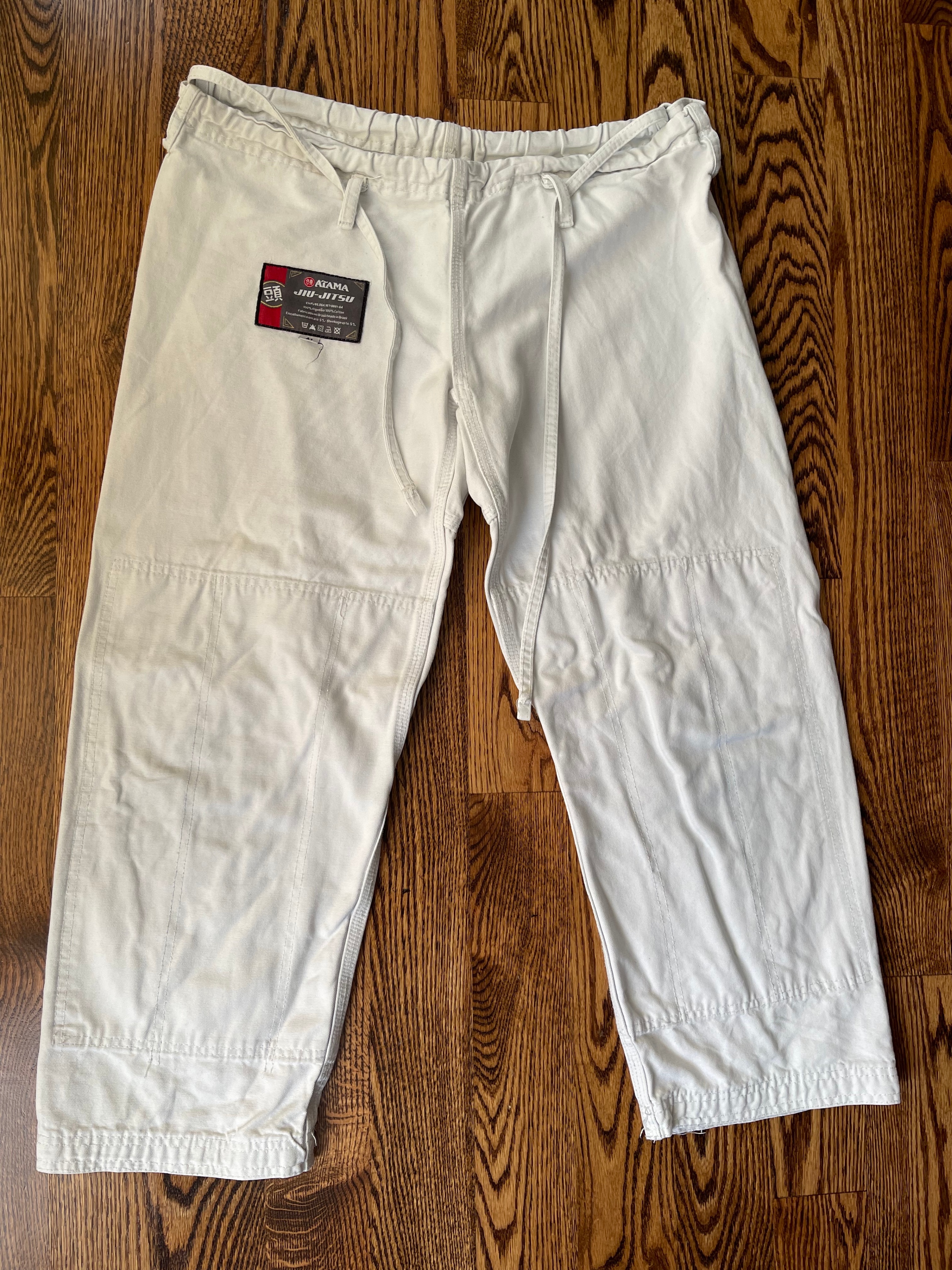Vintage Atama White BJJ Gi – Made in Brazil – Size A1 - photo 3