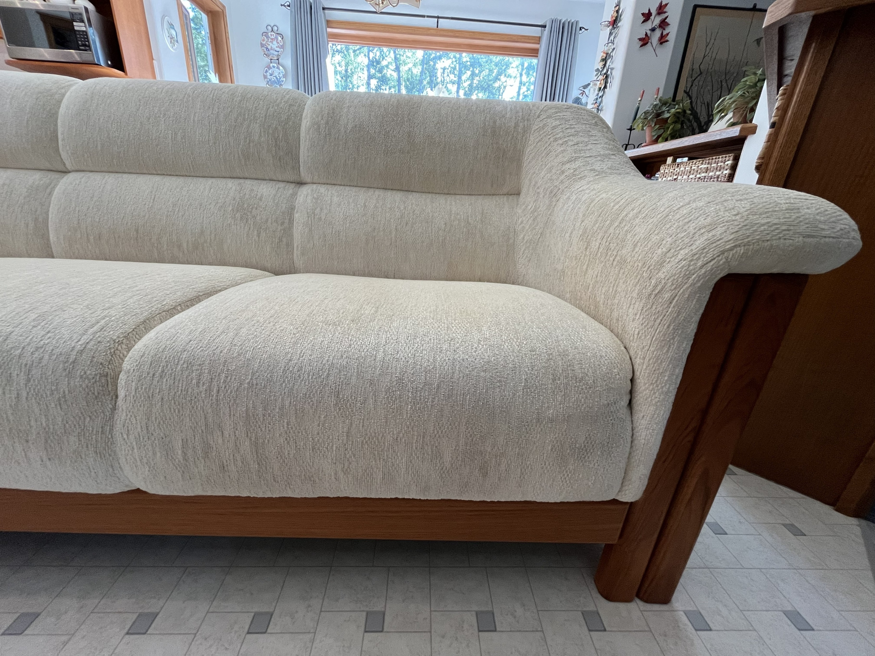 Mid Century Modern Teak Sofa - 3 Seater - photo 3