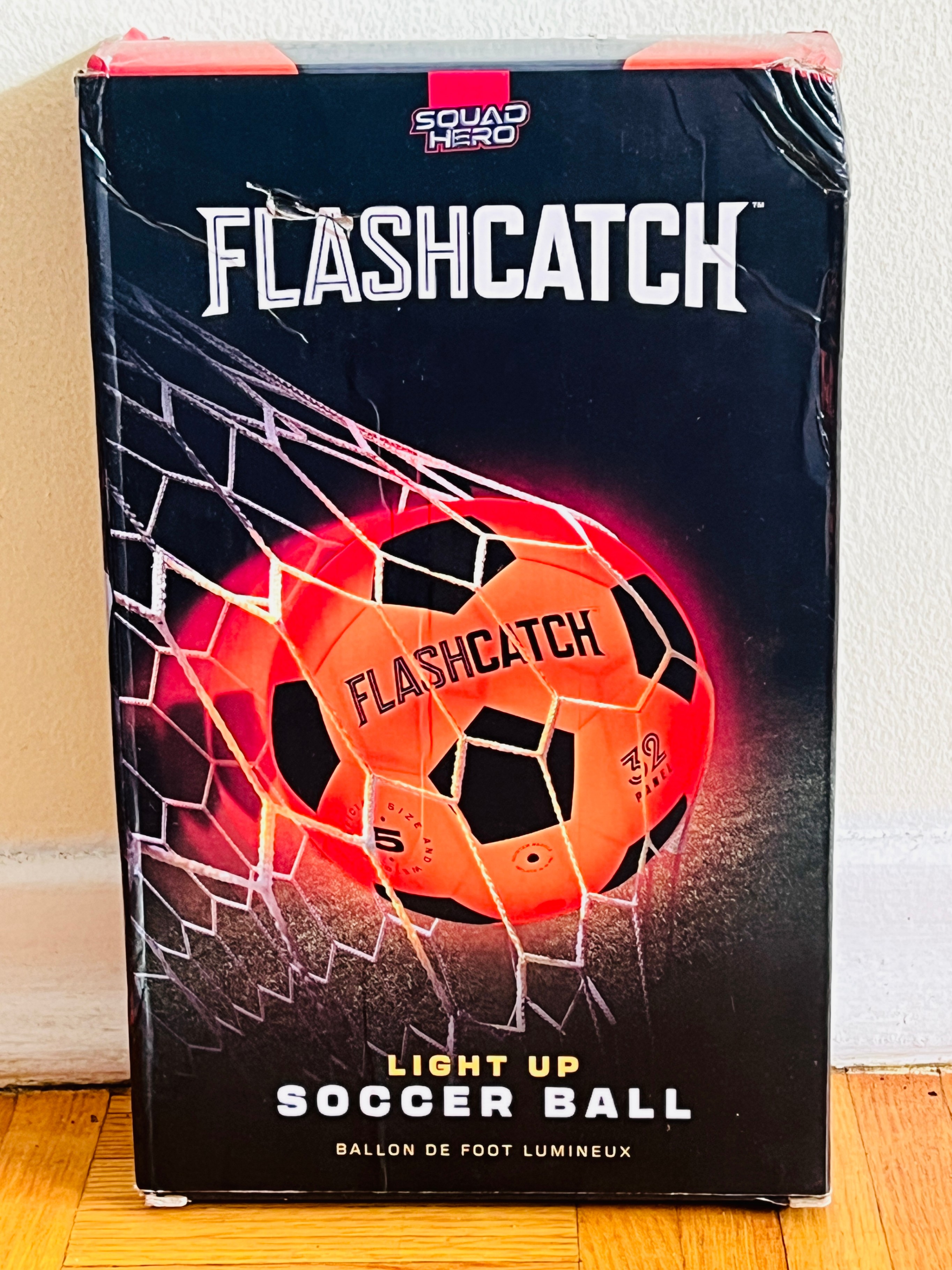 FlashCatch Light Up Soccer Ball - Glow in the Dark - photo 2