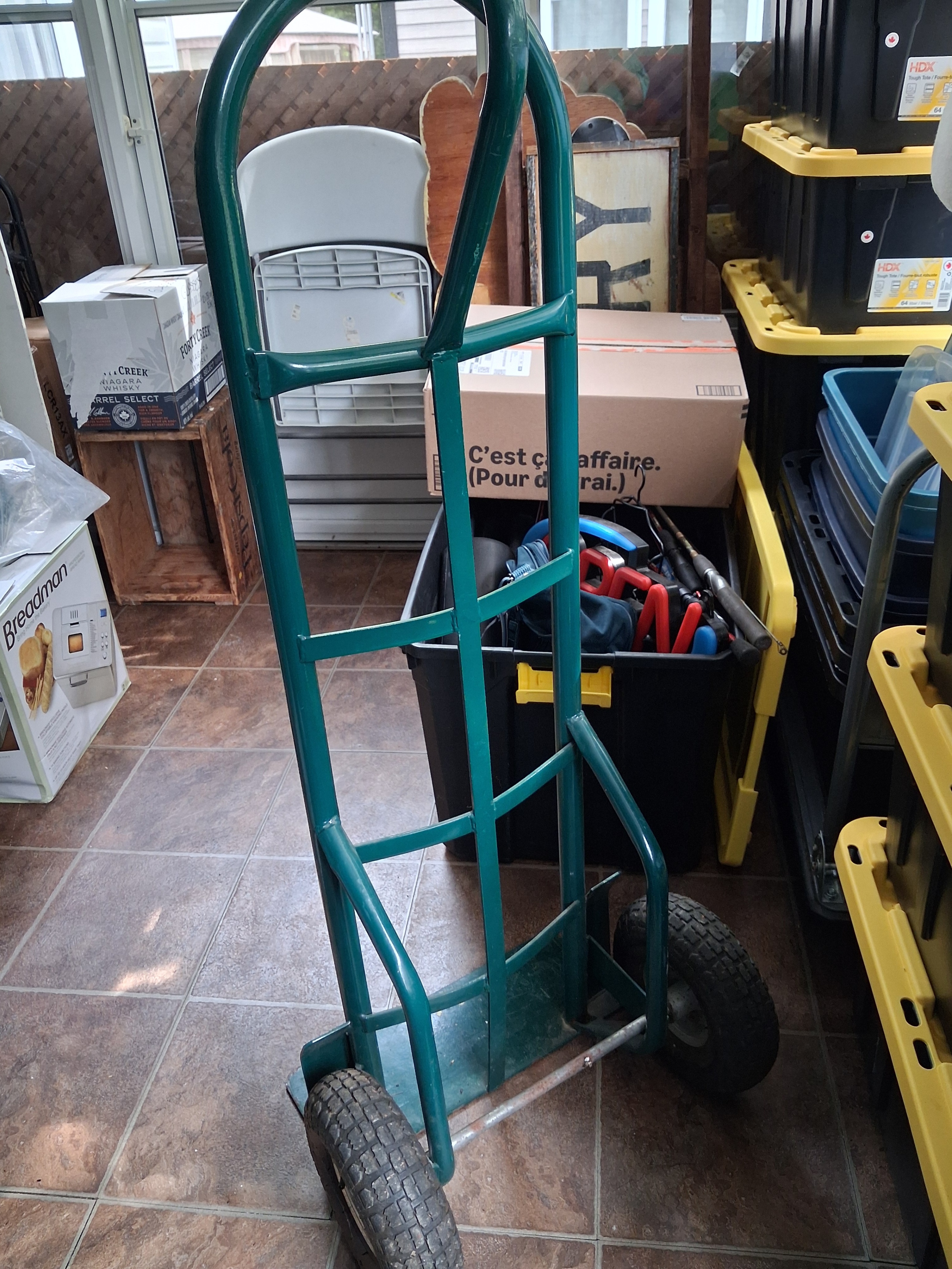 Husky P-Nose Hand Truck - Green HD
