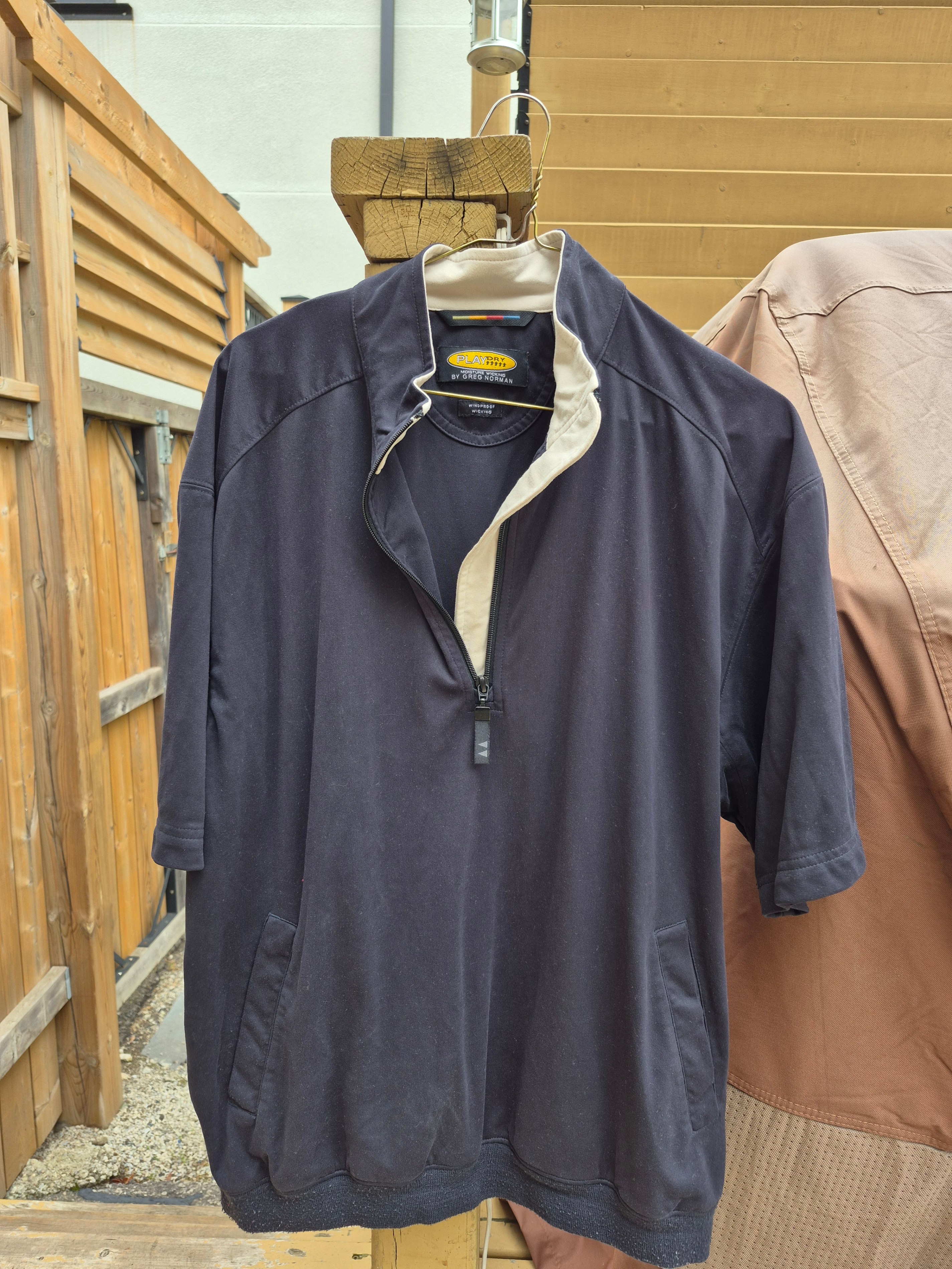 Greg Norman Play Dry Quarter Zip Pullover Golf Top Men's