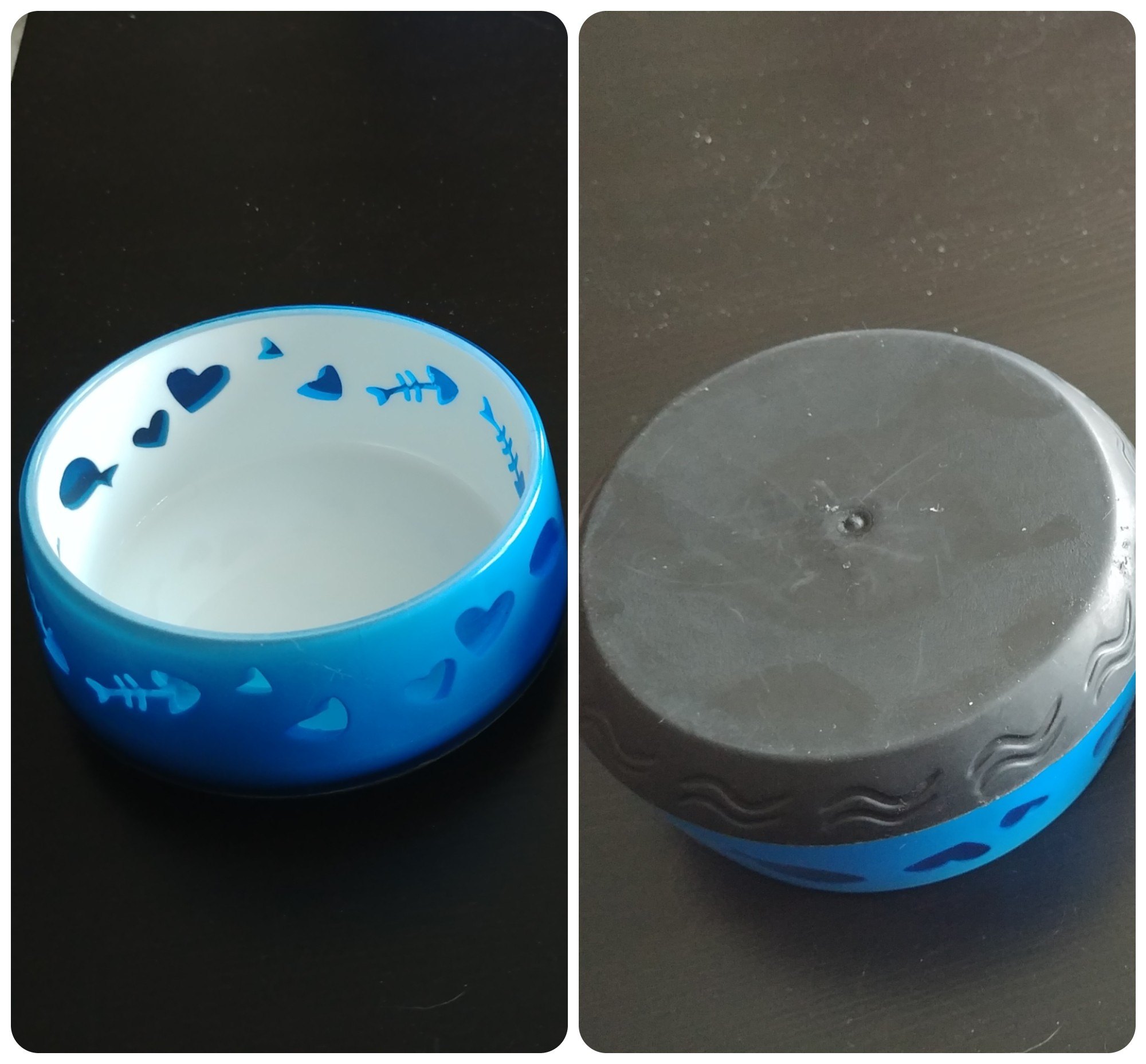 Set of Cat Bowls, Clean ,Good Condition - photo 4