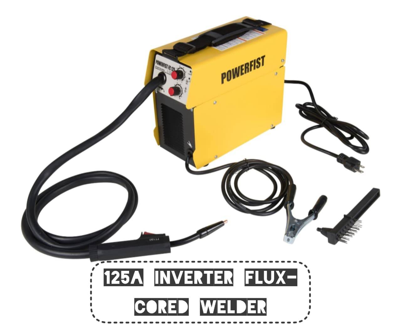 125A Inverter Flux-Core Welder