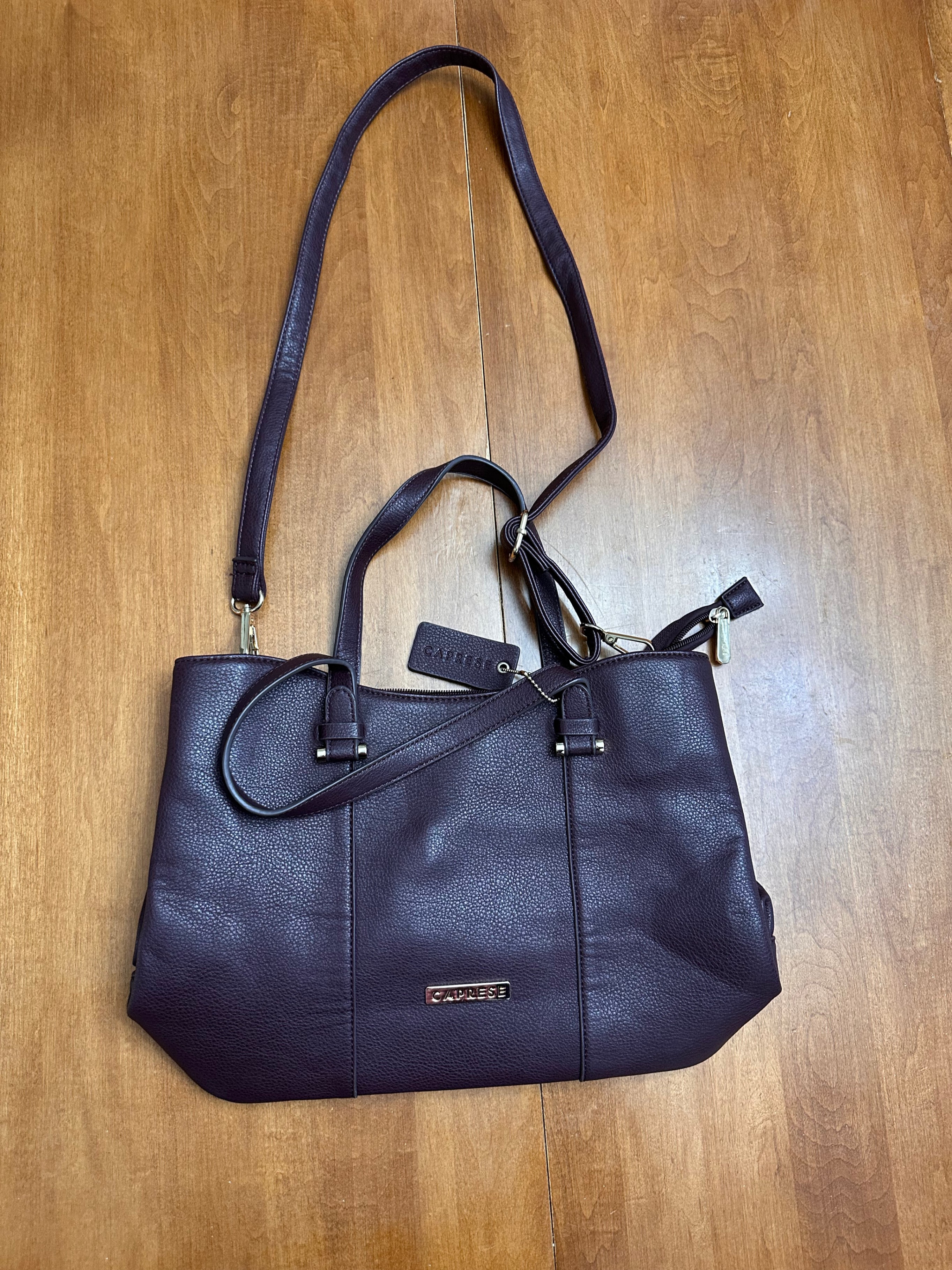 Multi-Pocket • Faux Leather Purse • Convertible and Expandable