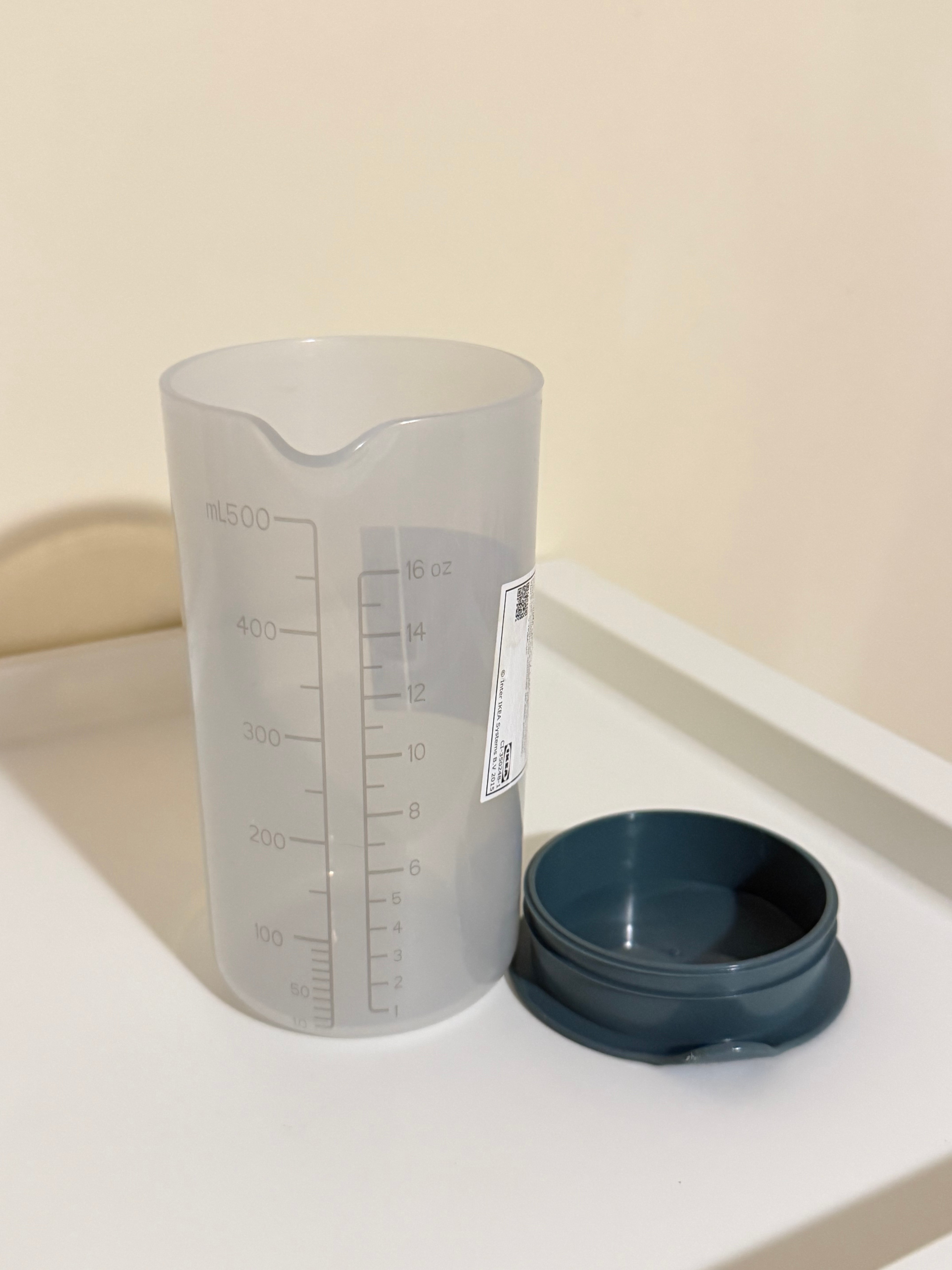 IKEA Measuring Shaker with Lid – 500 mL - photo 3