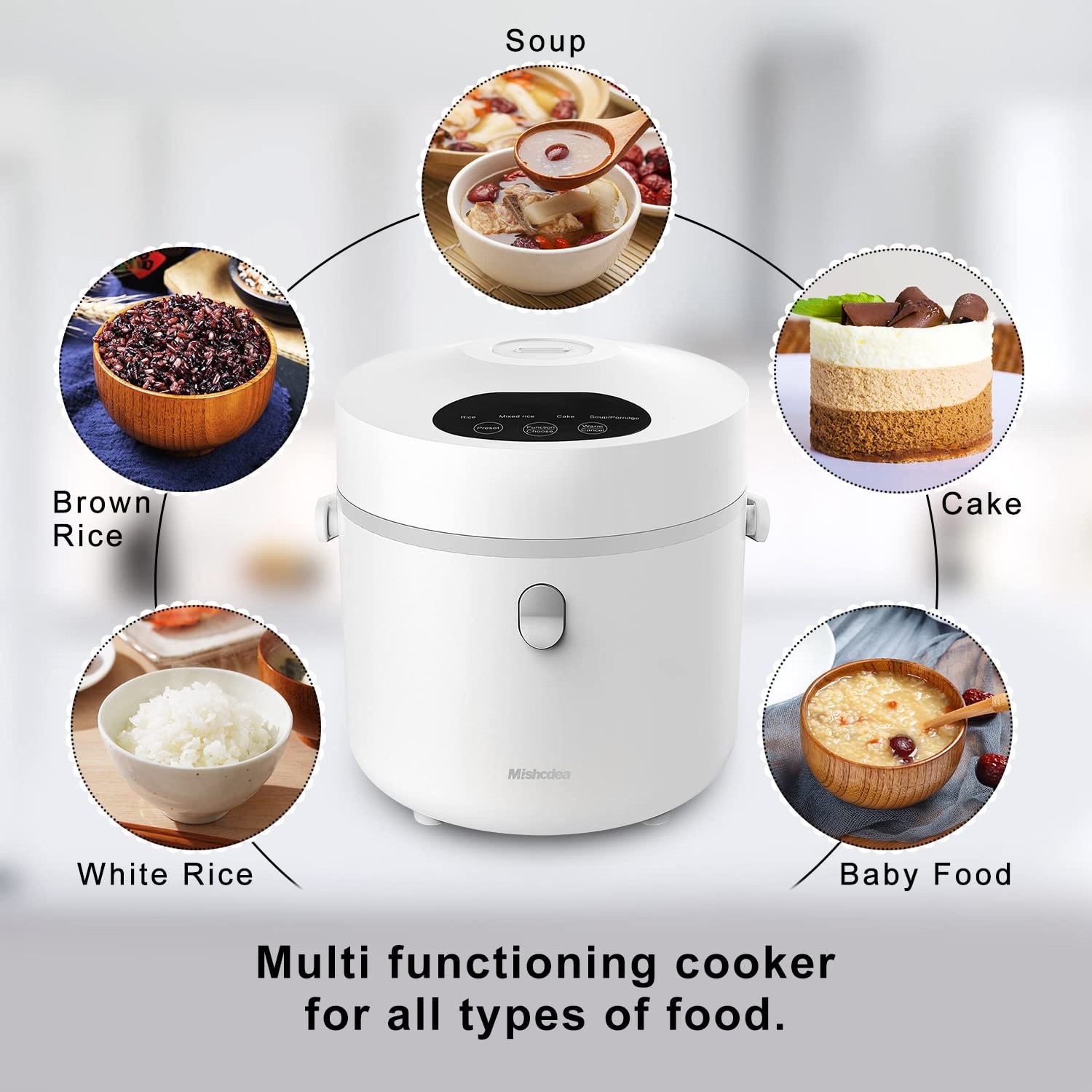 Like New Non-Stick Mini Rice Cooker (3-Cup) (Used Less Than 5x) - photo 2