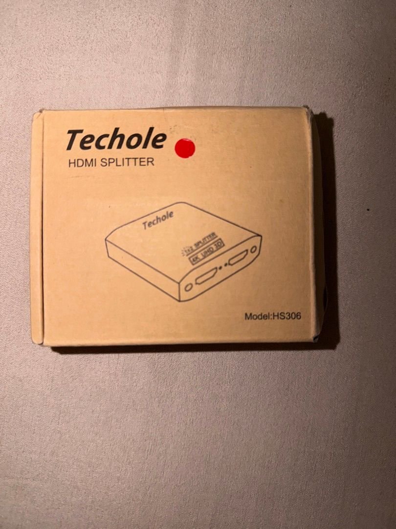 Techole HDMI Splitter 1 in 2 out (HS306) – New in Box