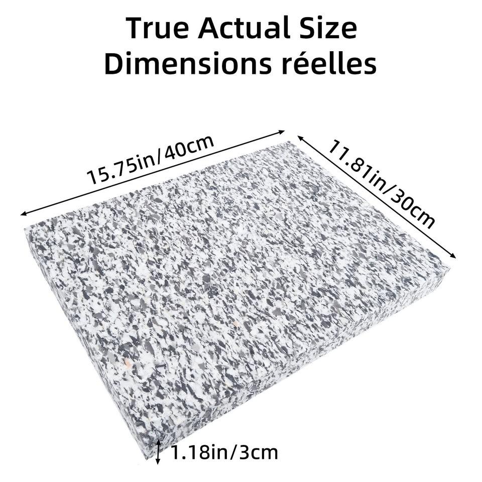 Yoga Knee Pad – Thick Foam Cushion, 40 x 30 x 3 cm - photo 2