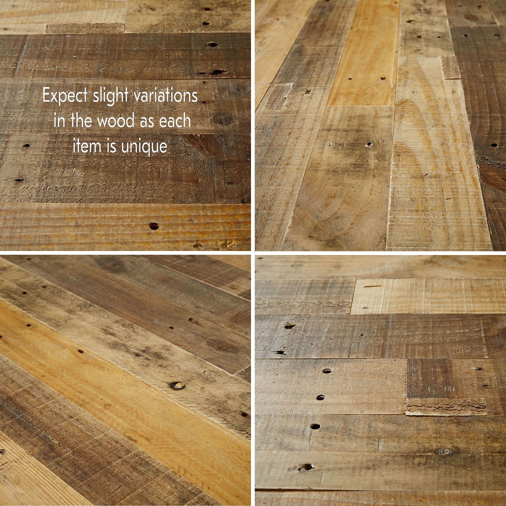 2 West Elm Emmerson 36" Reclaimed Wood Floating Shelves - photo 3