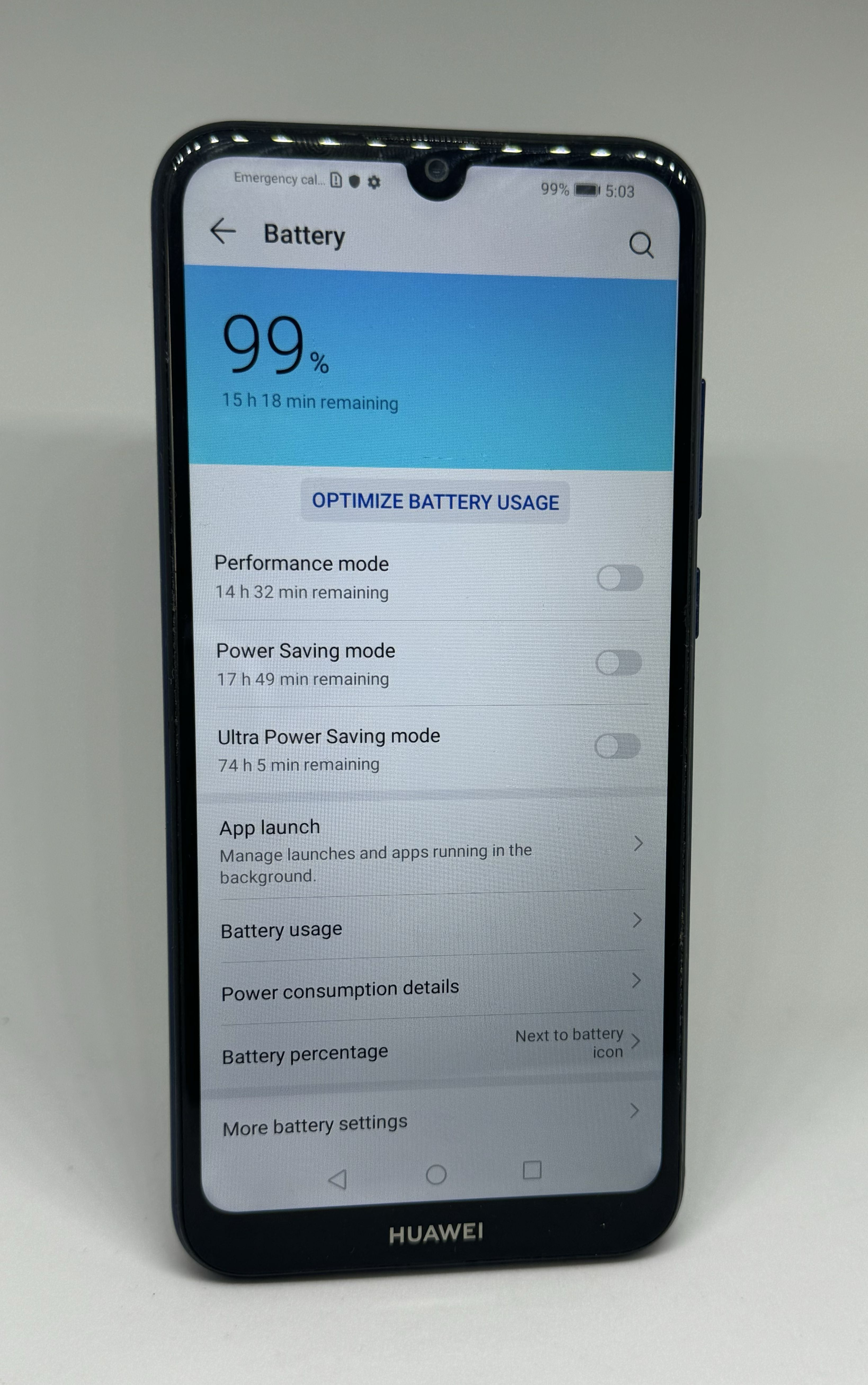 📱 HUAWEI Y6S • UNLOCKED • 32GB • 3GB RAM • ANDROID 9 • BLUE• $80 - photo 4