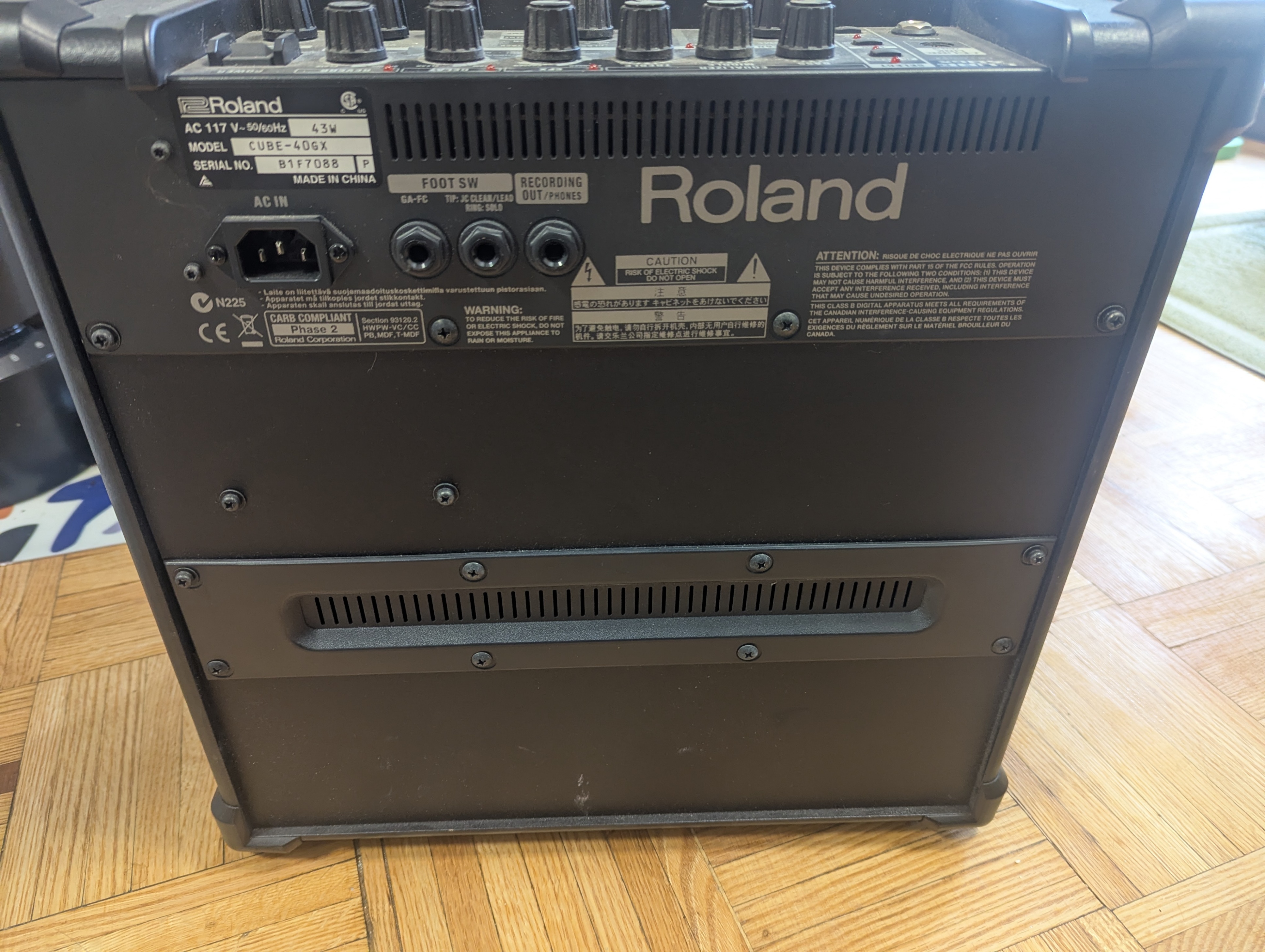 Roland Cube 40GX Guitar/Keyboard Amp - photo 3