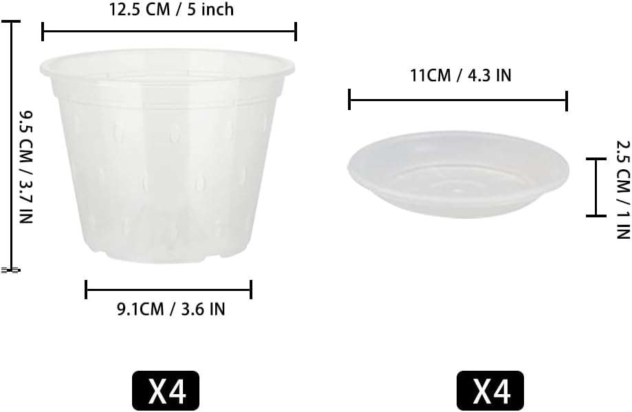 8pcs Orchid Pots - photo 2