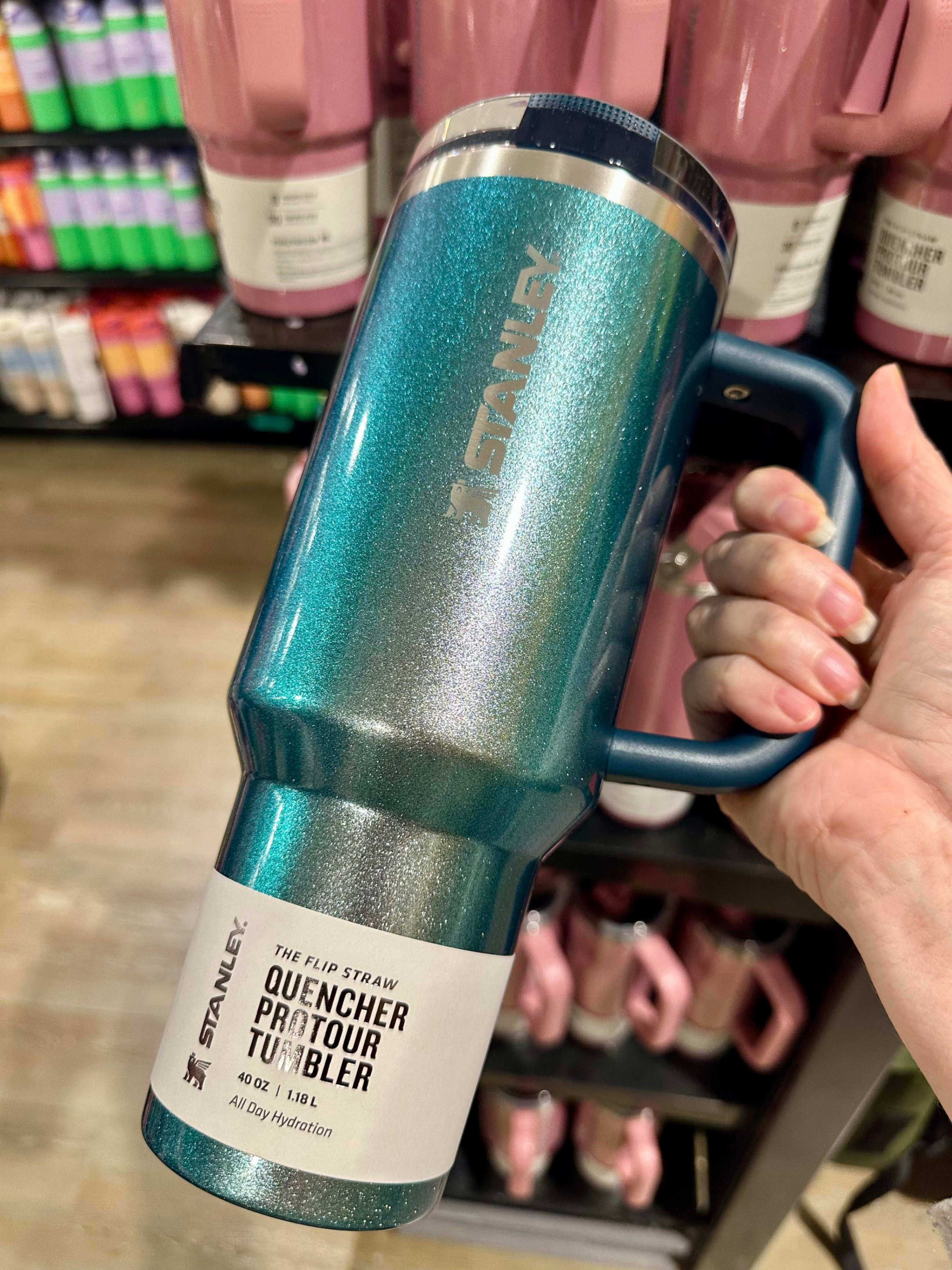 The Quencher ProTour Flip Straw Tumbler 40 Oz- Ponderosa Shimmer - photo 5