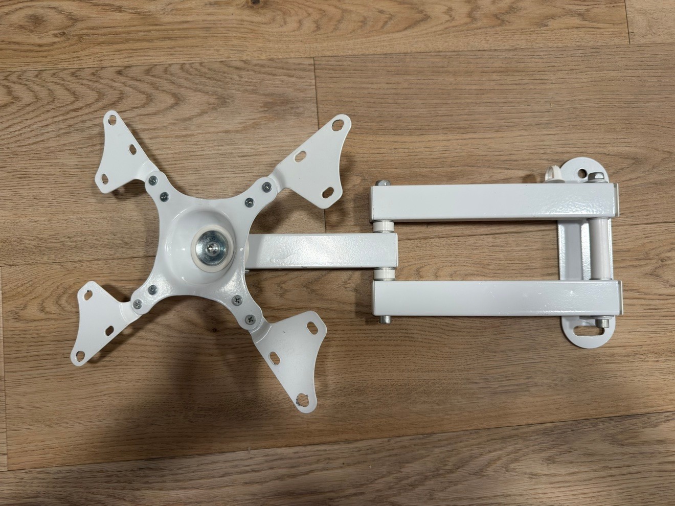 Full-Motion TV Wall Mount – Articulating, Tilts & Swivel – White - photo 2