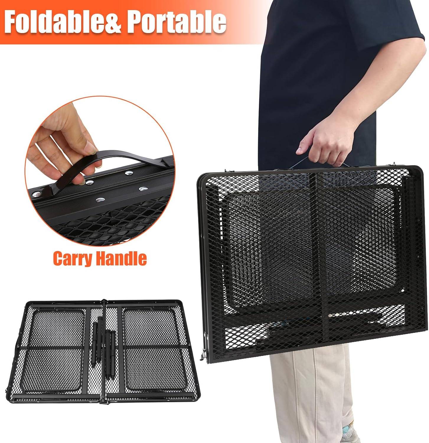 Adjustable Folding Camping Table - photo 4