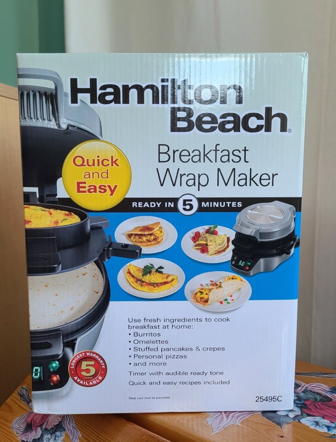 Breakfast Wrap Maker - Hamilton Beach
