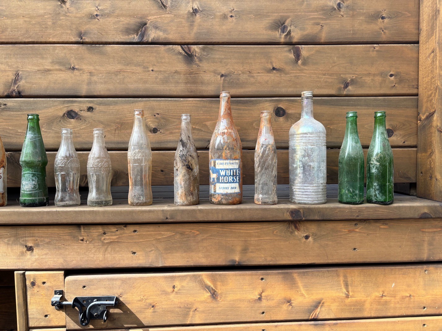 Vintage collection of glass bottles - photo 2