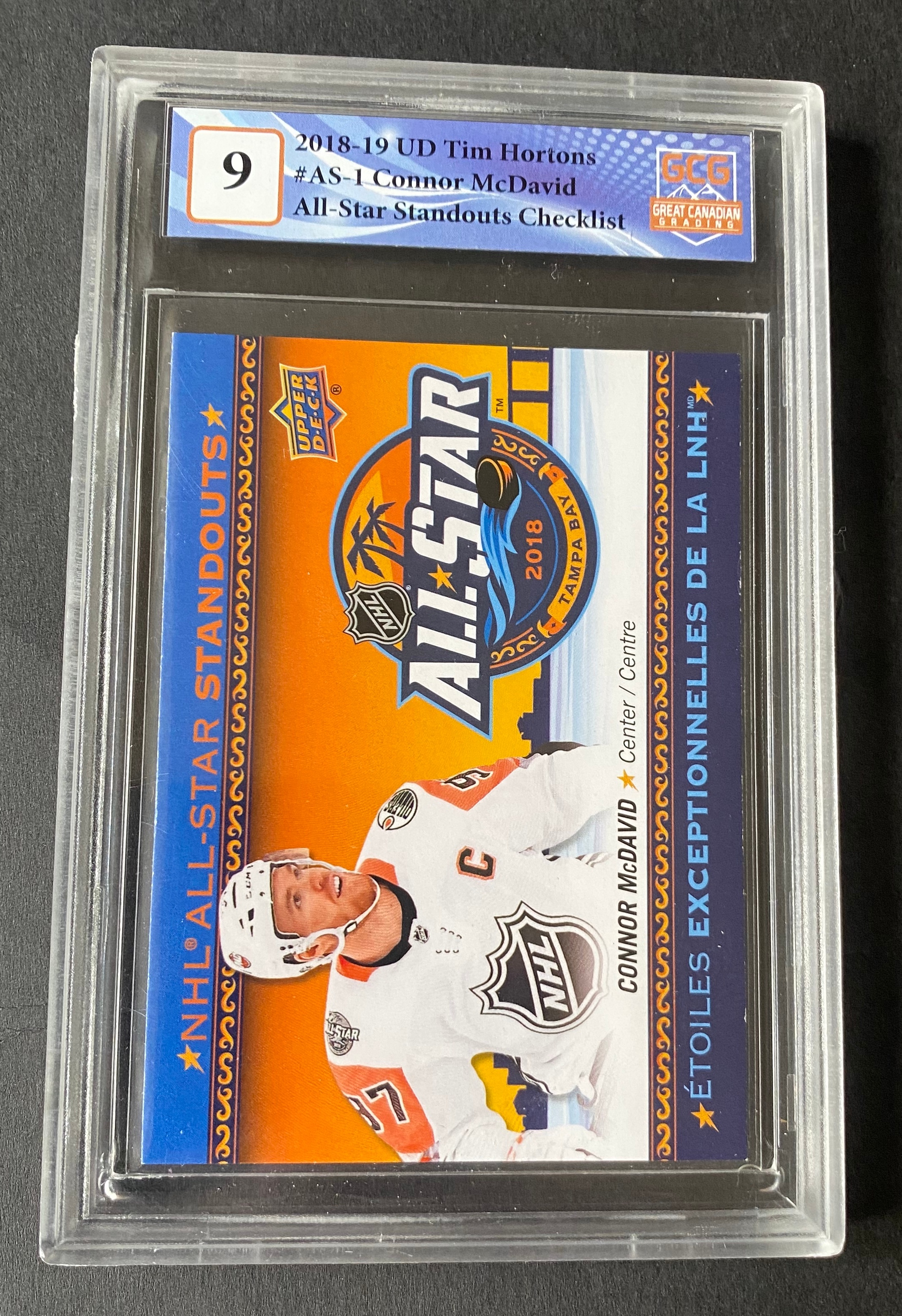 2018 Edmonton Oilers Connor Mcdavid Tim Hortons GCG 9
