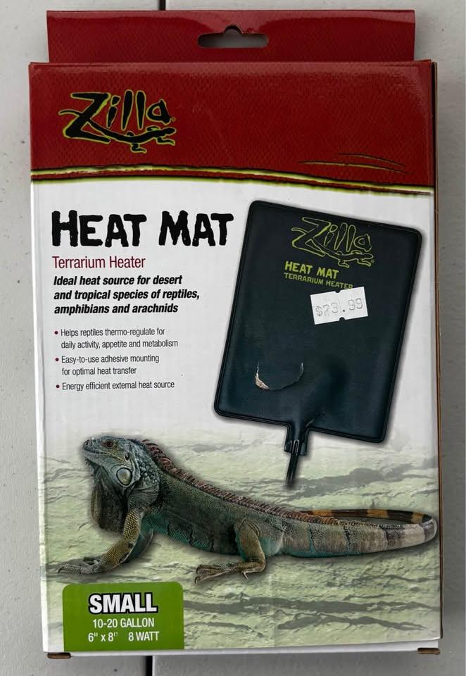 Zilla Small Heat Mat Terrarium Reptile Heater - photo 2
