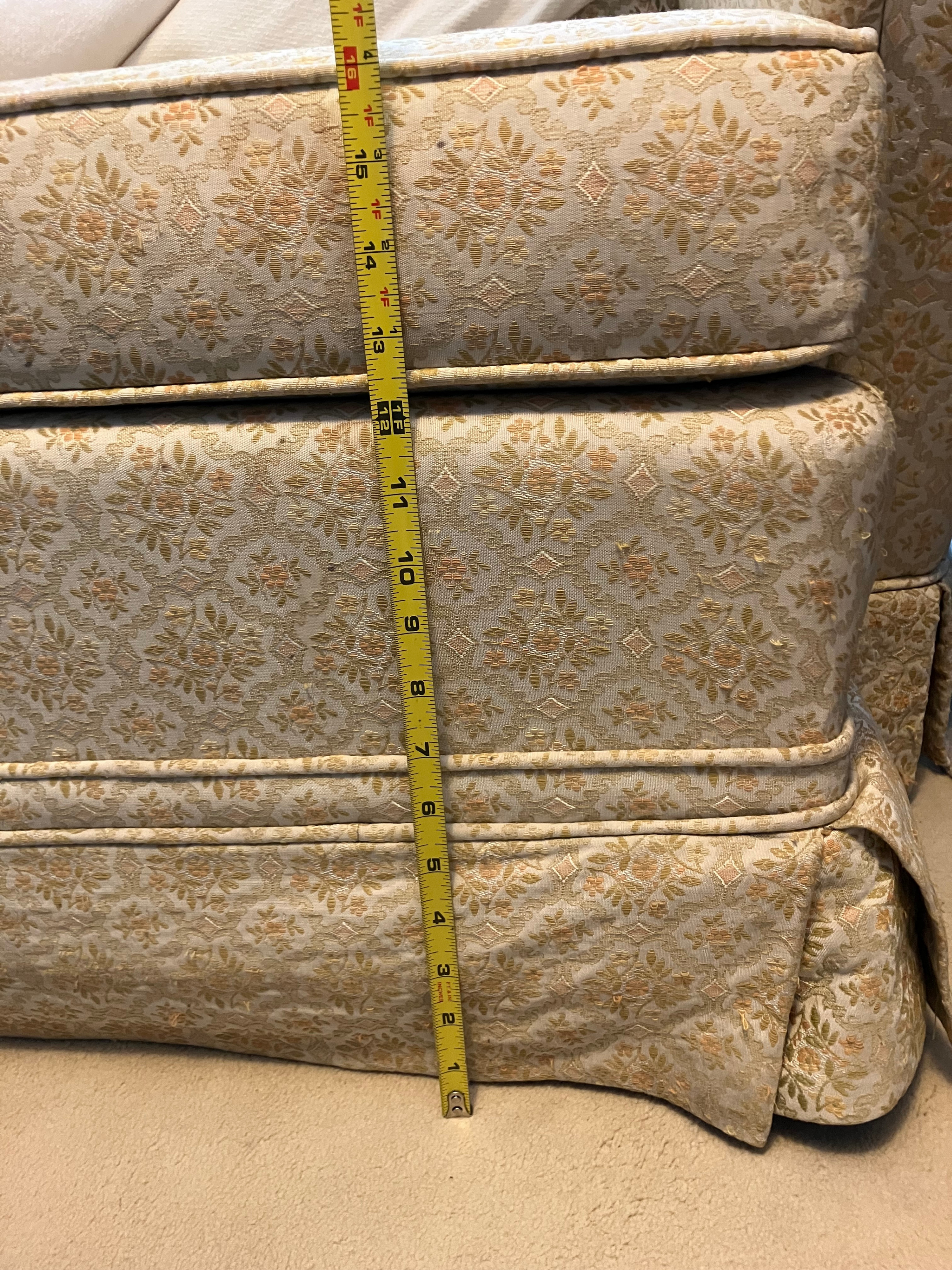 Vintage Oversized Solid Wood Armchair (chair and a half) - photo 4