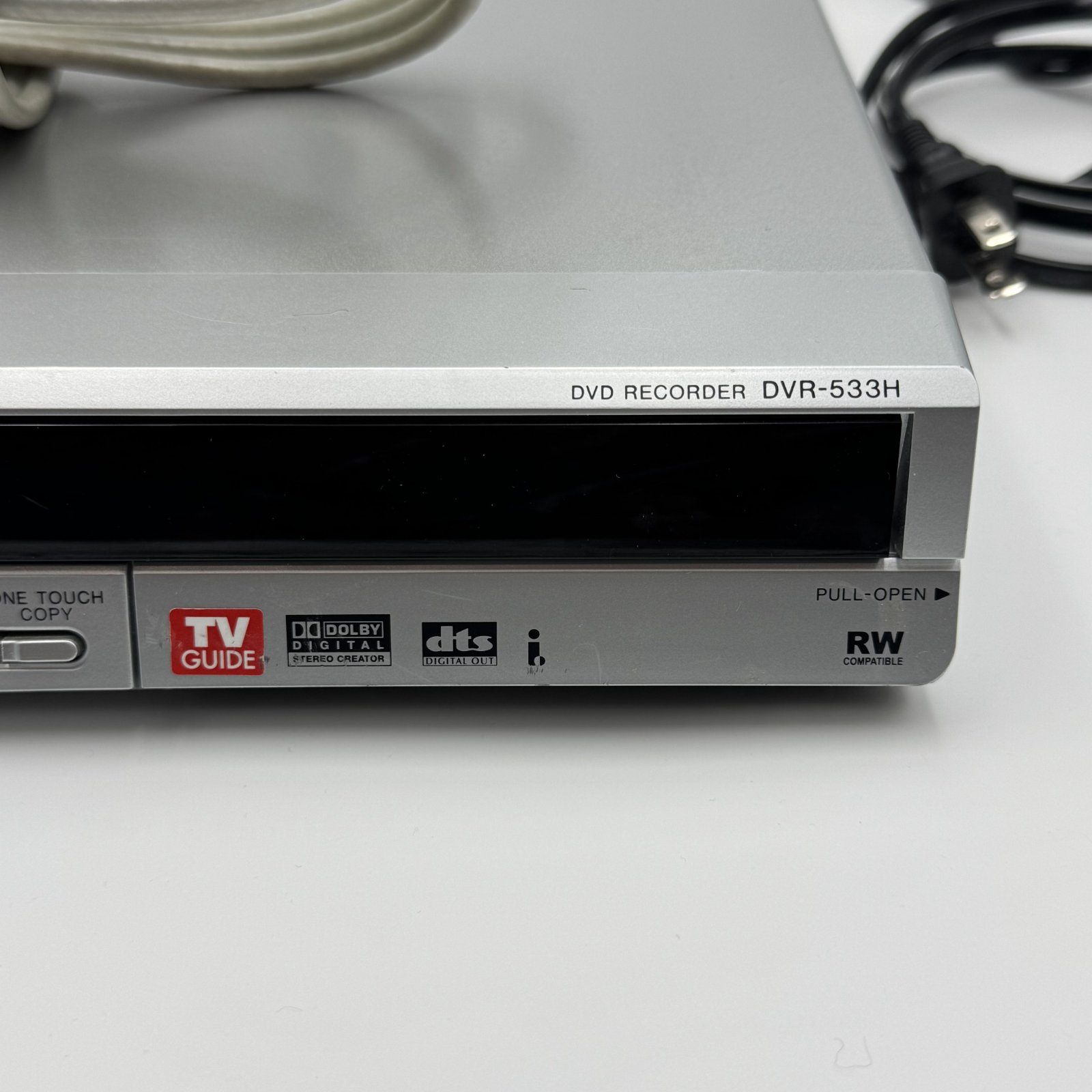 Pioneer DVR-533H DVD Recorder with HDD, Remote & Cables - photo 4